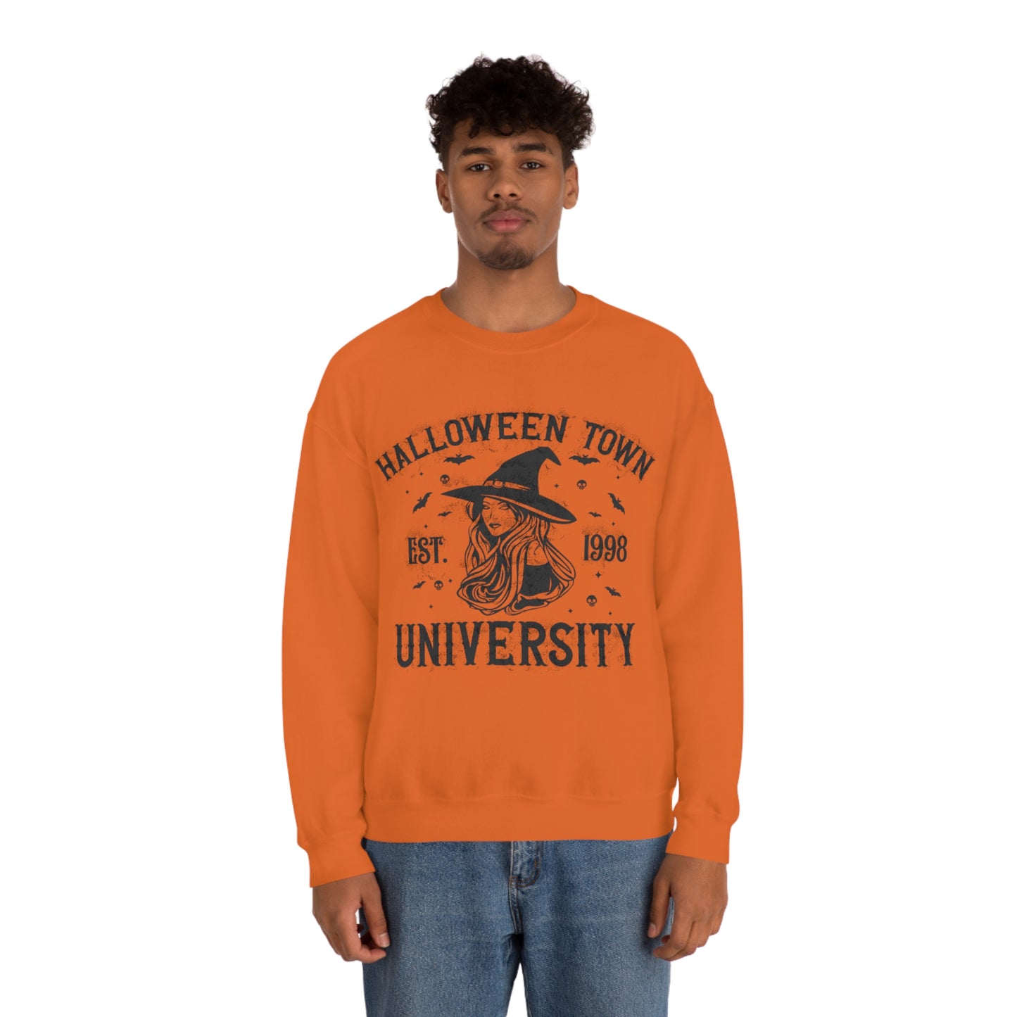 Halloweentown Crewneck Sweater | Halloween Fall Crewneck Sweatshirt