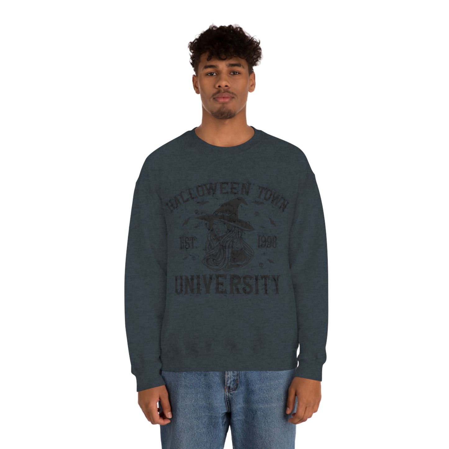 Halloweentown Crewneck Sweater | Halloween Fall Crewneck Sweatshirt