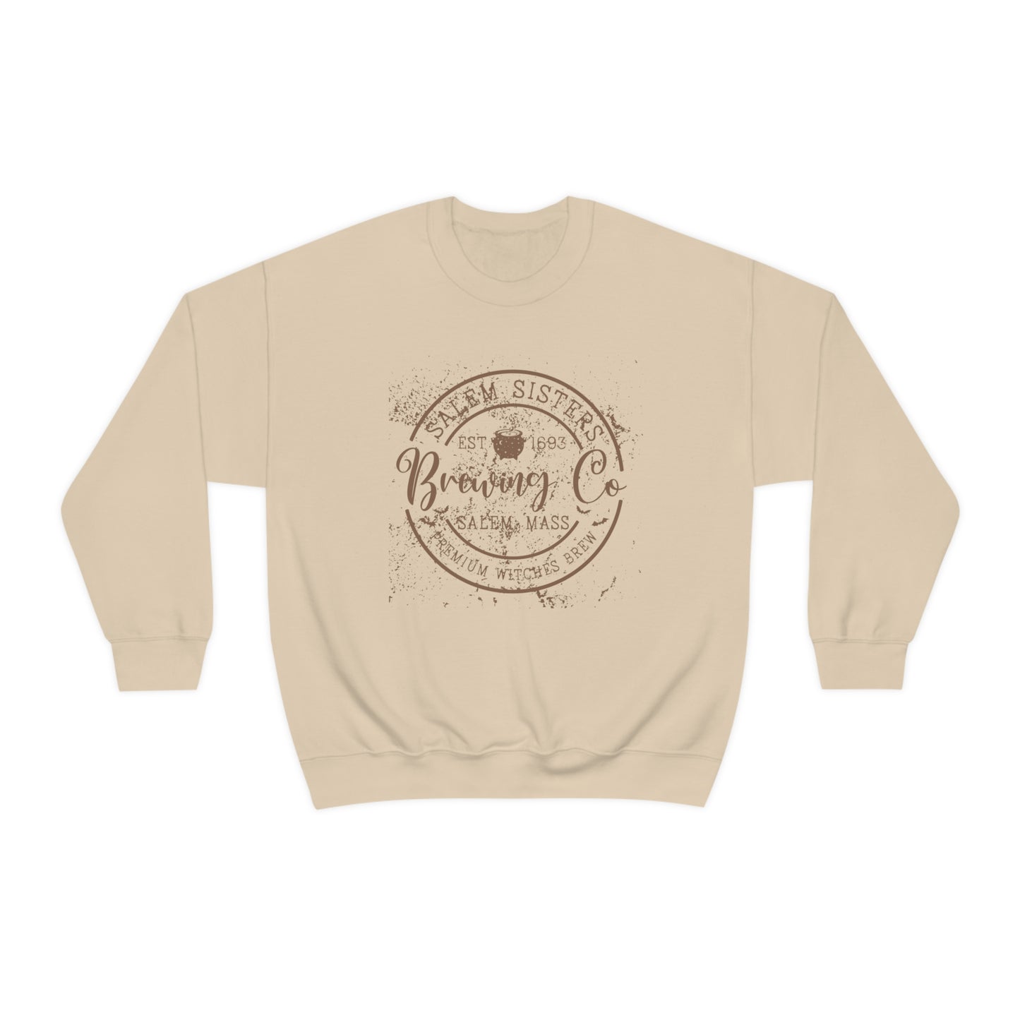 Salem Sisters Halloween Crewneck Sweater | Bewitchingly Stylish Sweatshirt