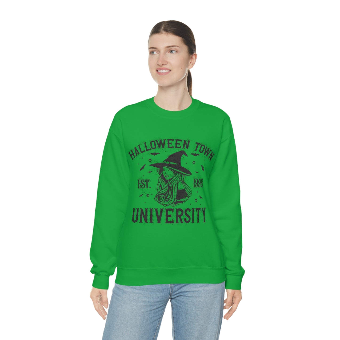 Halloweentown Crewneck Sweater | Halloween Fall Crewneck Sweatshirt