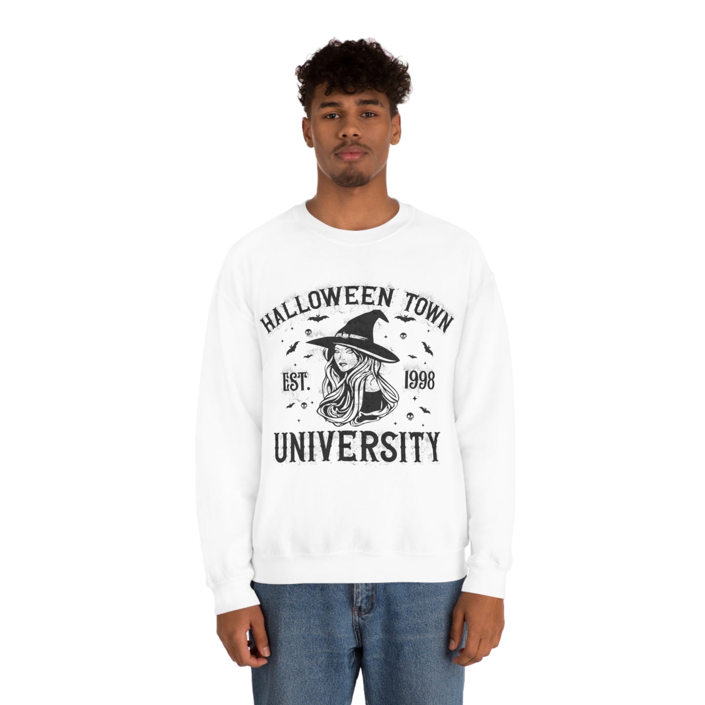 Halloweentown Crewneck Sweater | Halloween Fall Crewneck Sweatshirt