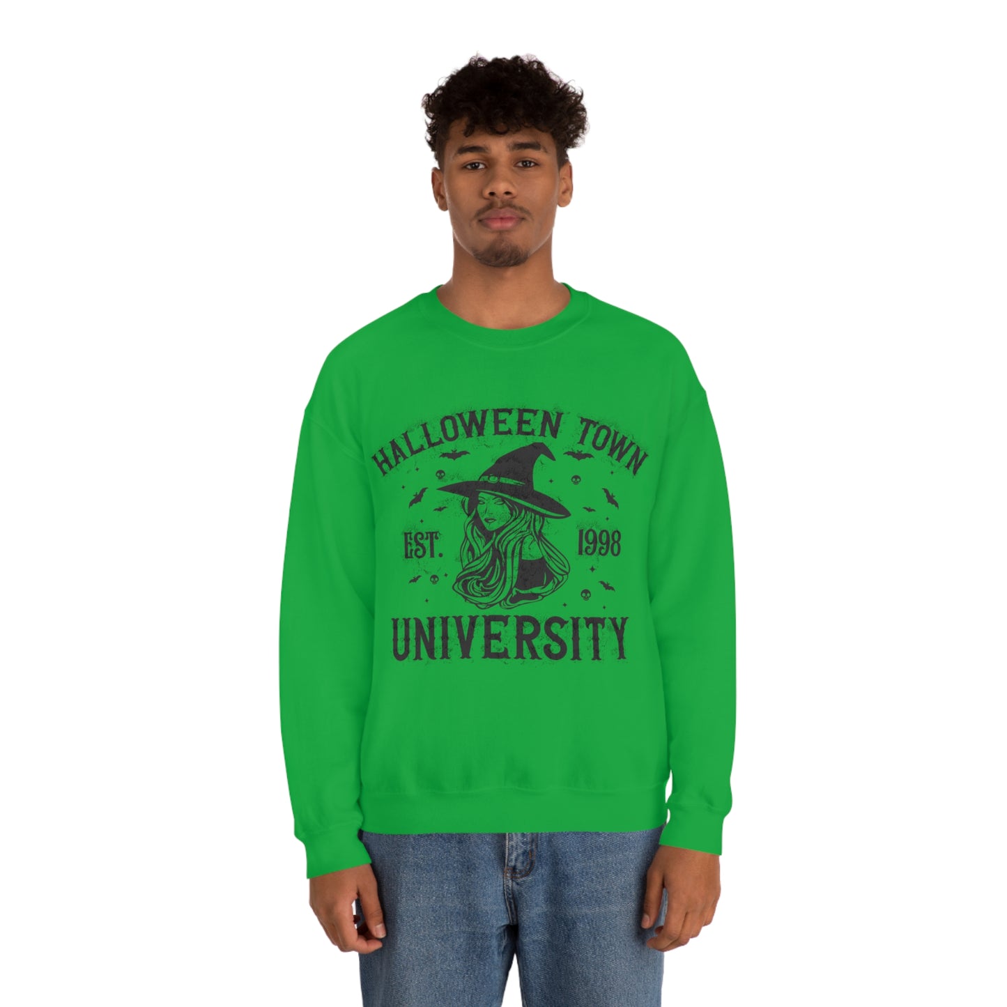 Halloweentown Crewneck Sweater | Halloween Fall Crewneck Sweatshirt
