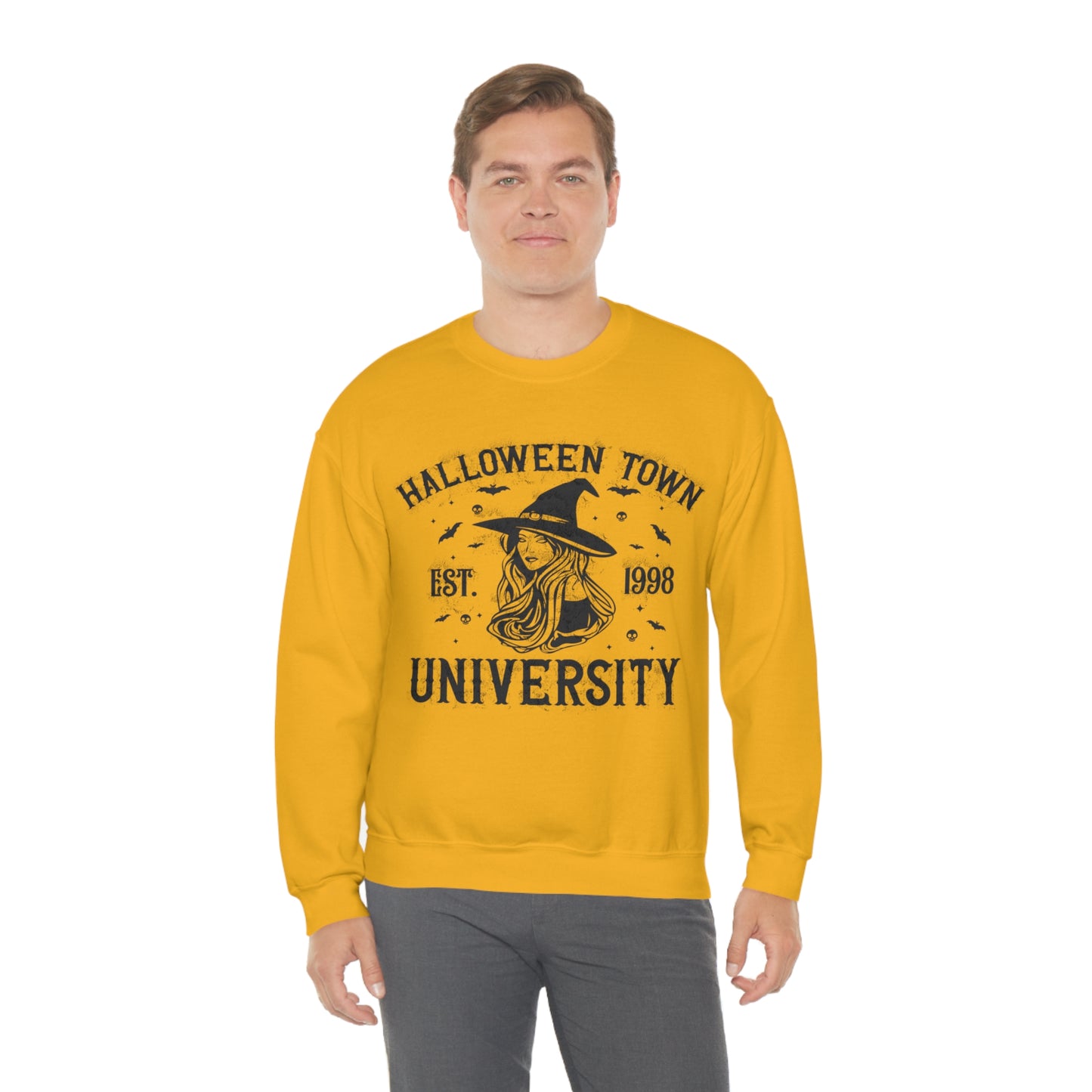 Halloweentown Crewneck Sweater | Halloween Fall Crewneck Sweatshirt