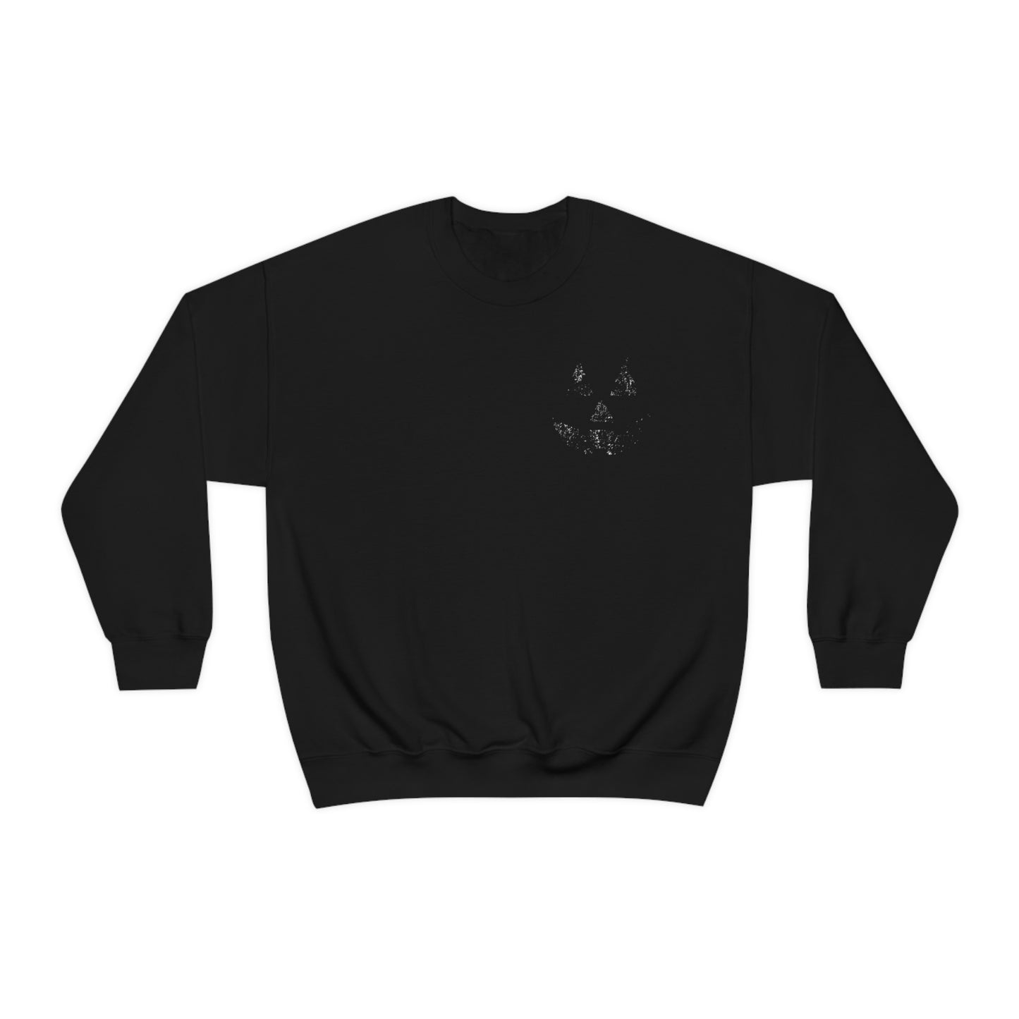 Spooky Halloween Jack-o'-Lantern Crewneck Sweater | Pumpkin Crewneck Sweatshirt