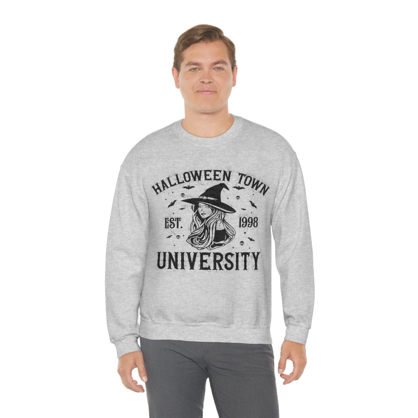 Halloweentown Crewneck Sweater | Halloween Fall Crewneck Sweatshirt