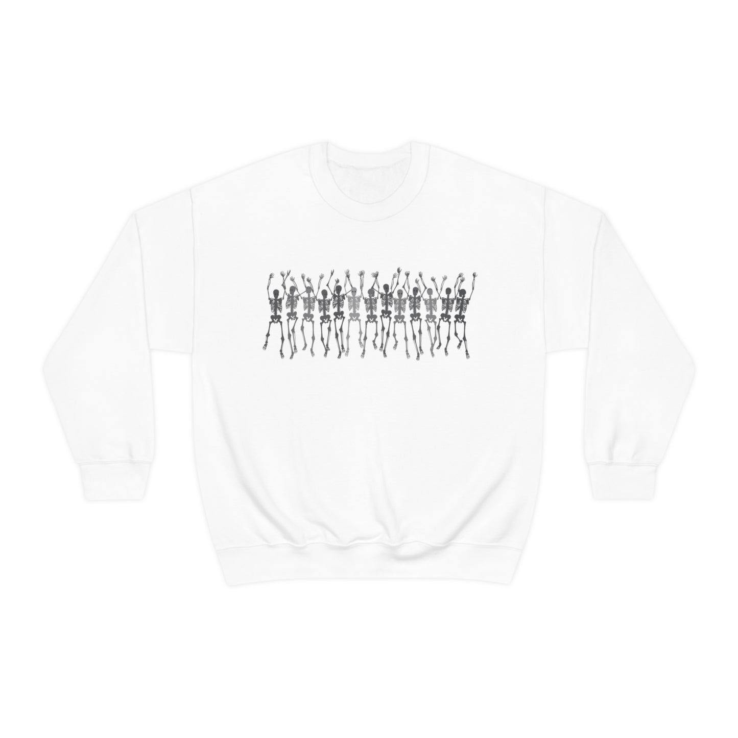 Skeleton Halloween Crewneck Sweater | Spooktacularly Stylish Sweatshirt