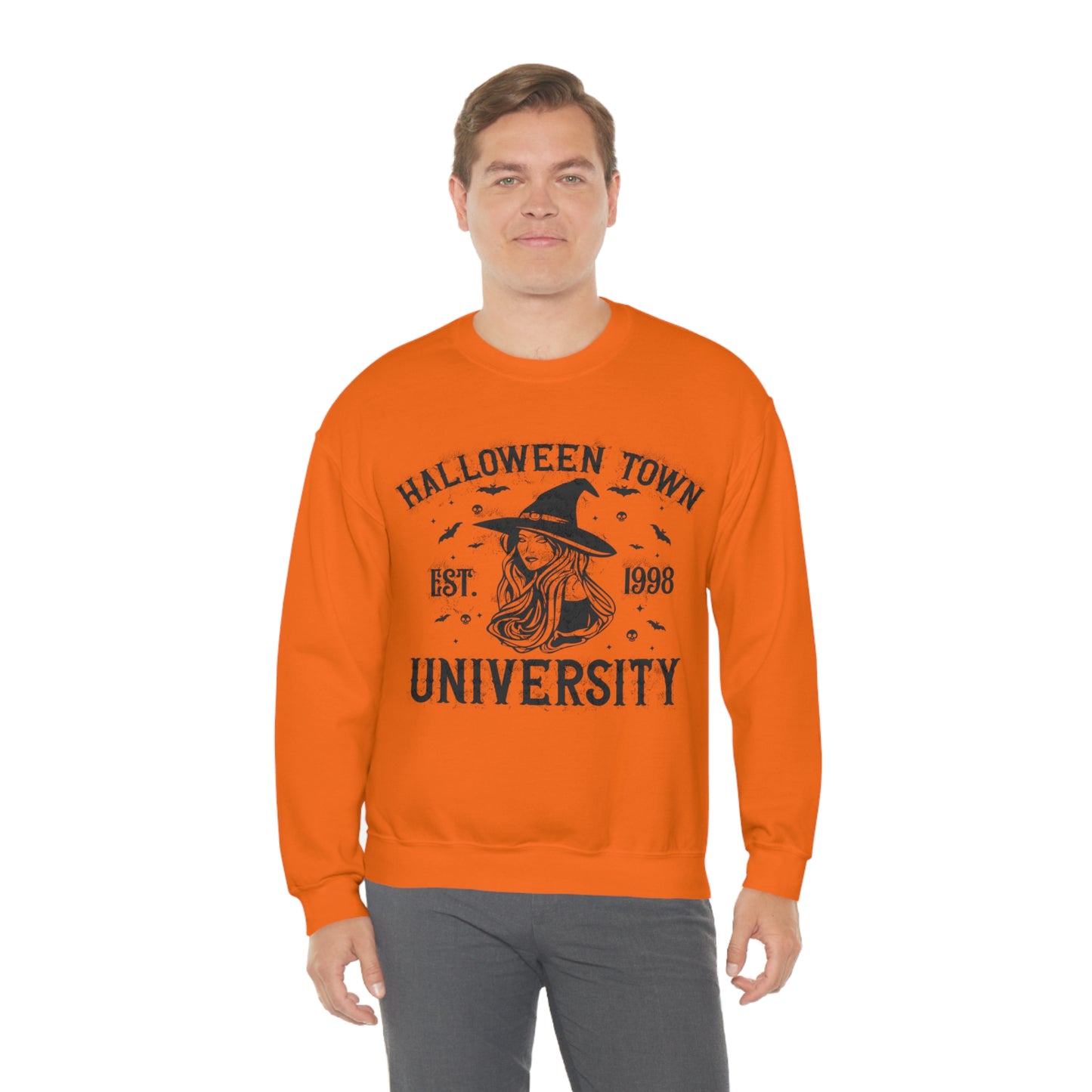 Halloweentown Crewneck Sweater | Halloween Fall Crewneck Sweatshirt
