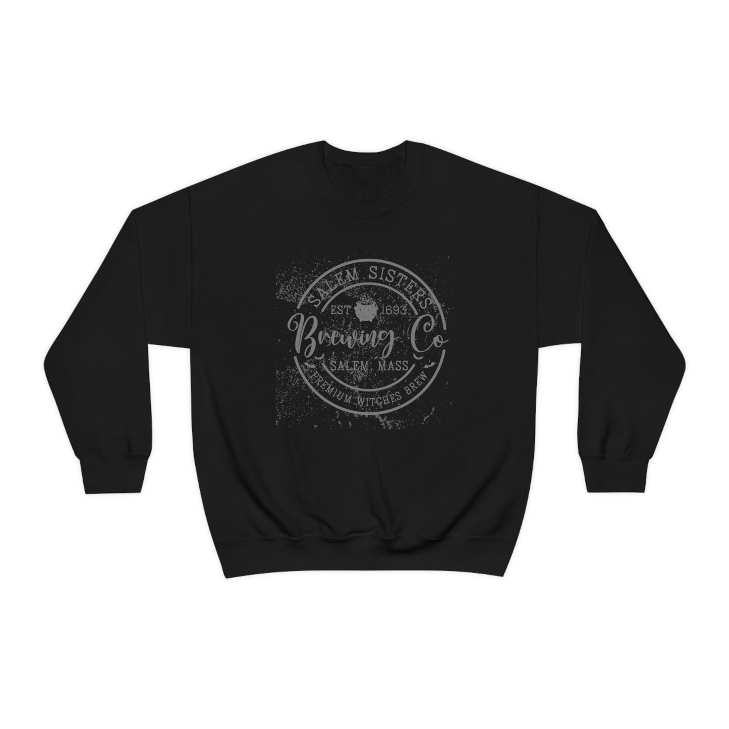 Salem Sisters Halloween Crewneck Sweater | Bewitchingly Stylish Sweatshirt