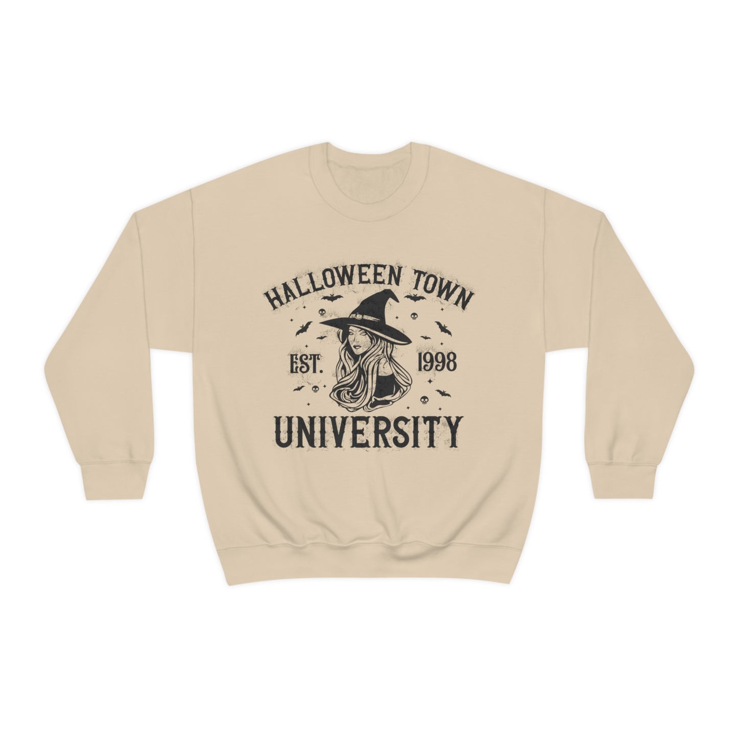 Halloweentown Crewneck Sweater | Halloween Fall Crewneck Sweatshirt