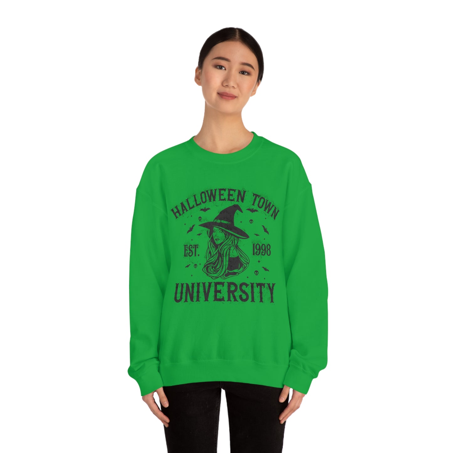 Halloweentown Crewneck Sweater | Halloween Fall Crewneck Sweatshirt