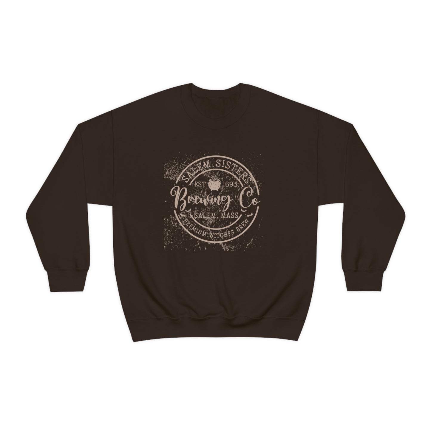 Salem Sisters Halloween Crewneck Sweater | Bewitchingly Stylish Sweatshirt
