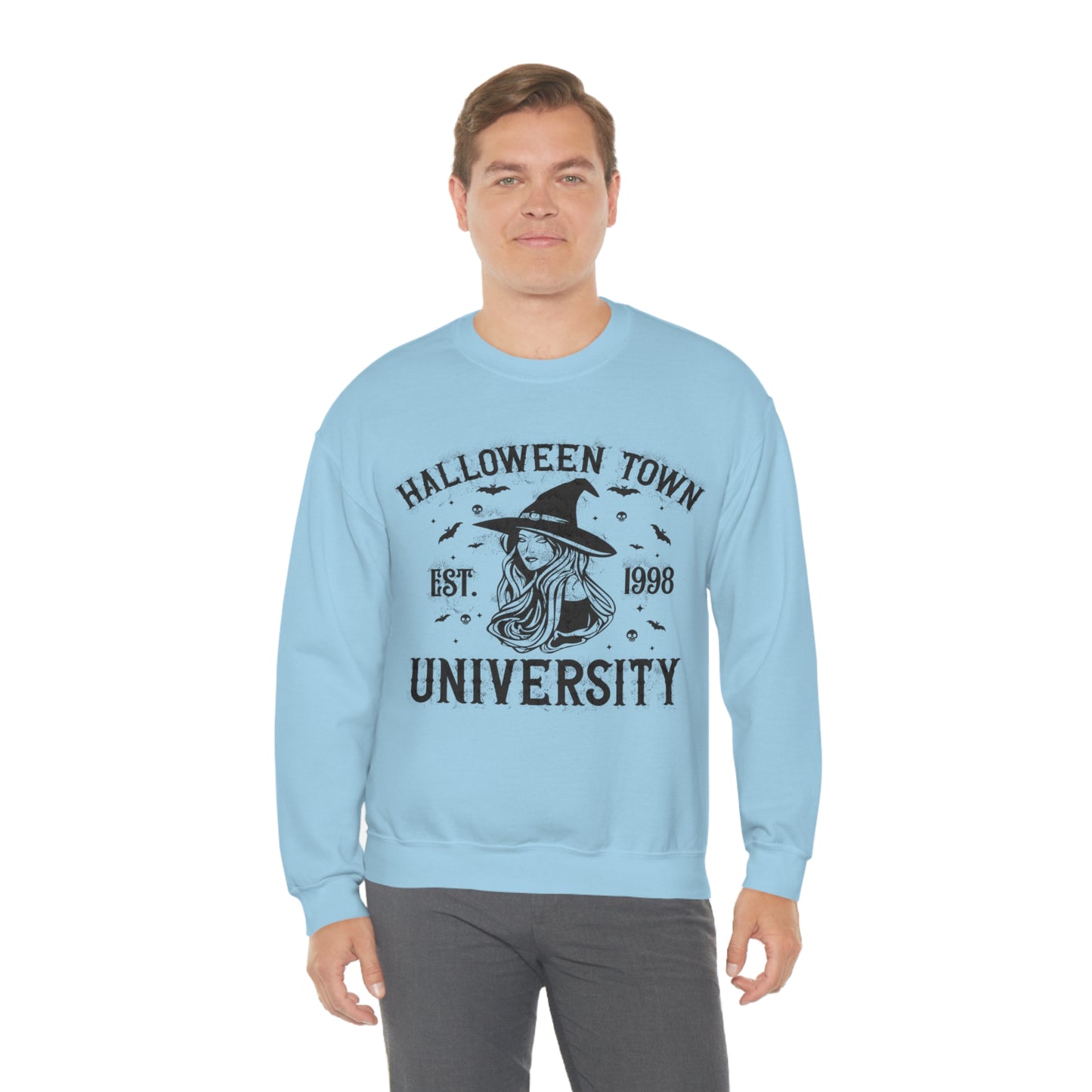 Halloweentown Crewneck Sweater | Halloween Fall Crewneck Sweatshirt