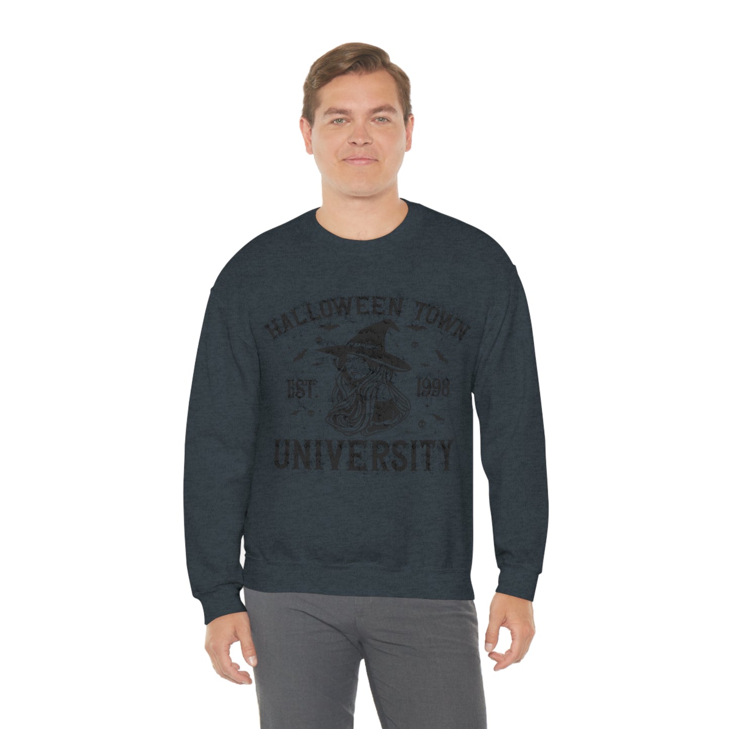 Halloweentown Crewneck Sweater | Halloween Fall Crewneck Sweatshirt