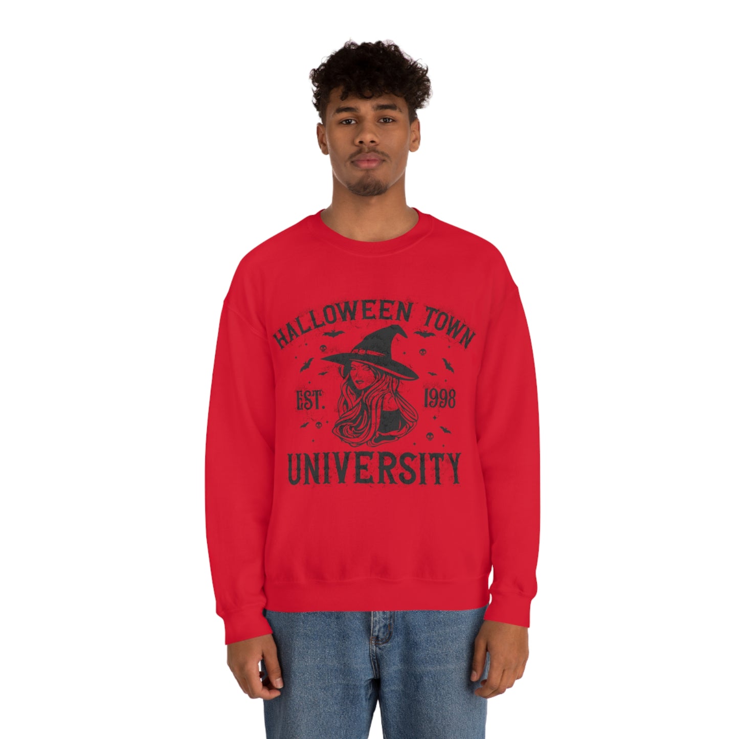 Halloweentown Crewneck Sweater | Halloween Fall Crewneck Sweatshirt