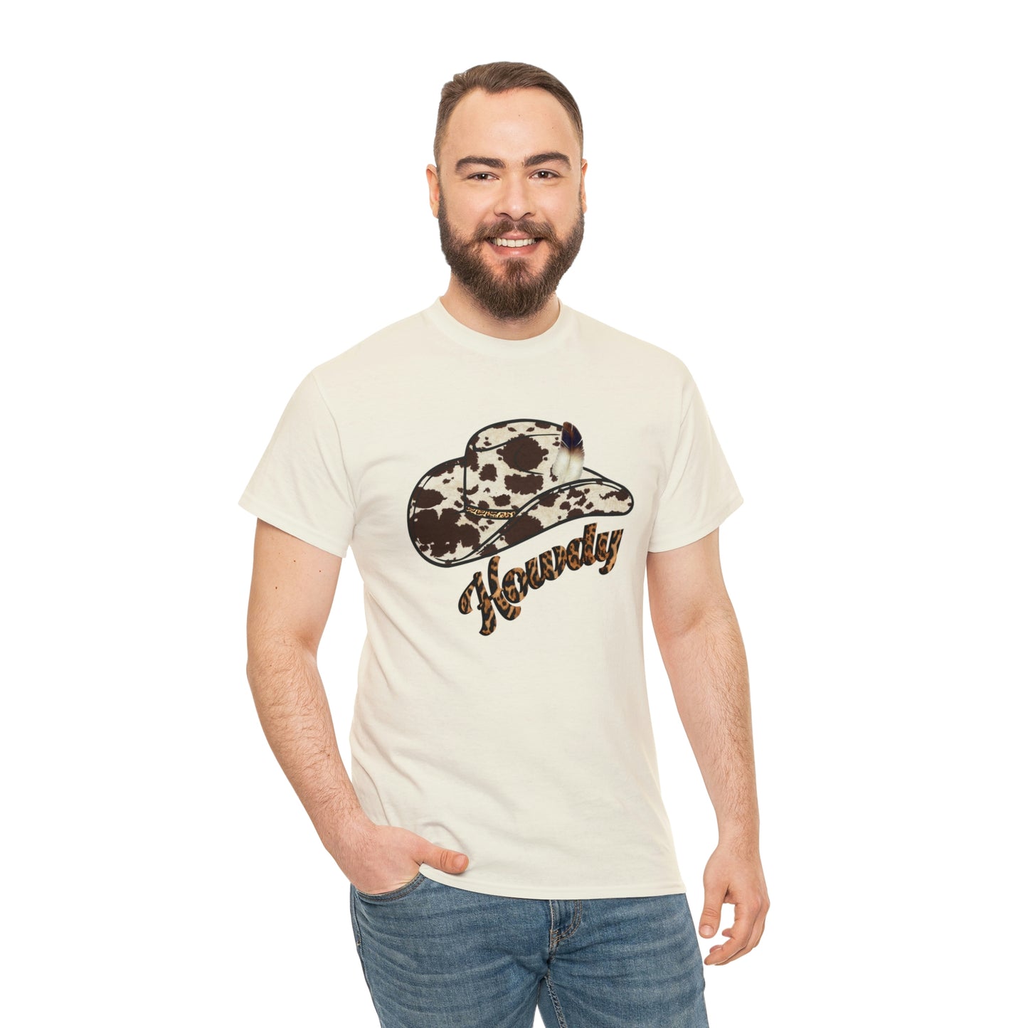 Howdy Coastal Cowgirl Unisex Heavy Cotton Tee