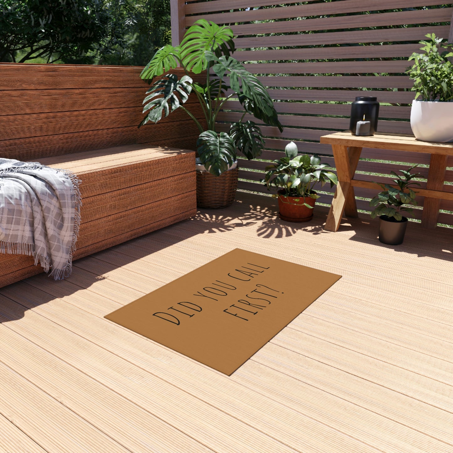 Outdoor Rug Sarcastic Welcome Mat Funny