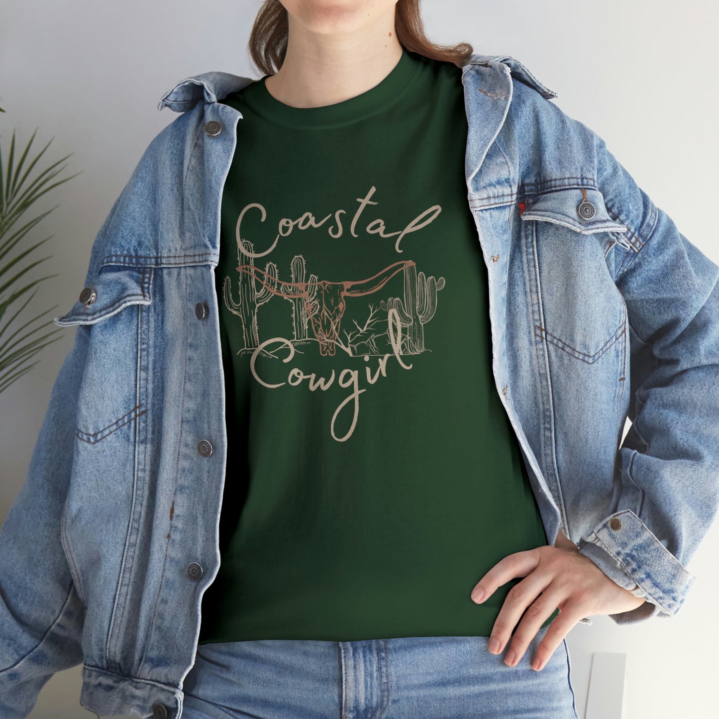 Coastal Cowgirl Unisex Heavy Cotton Tee