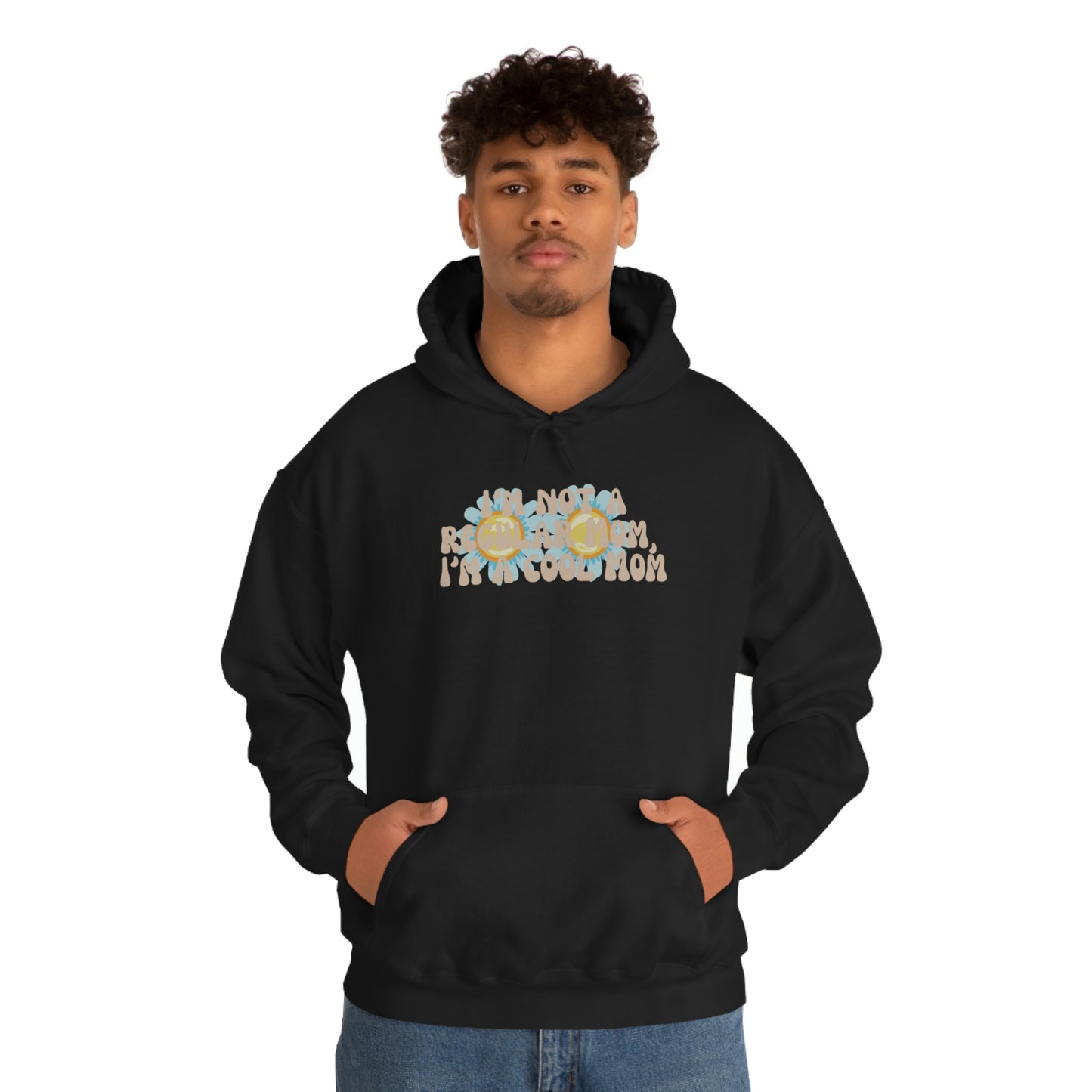 Im not a regular Mom, Im a cool Mom Unisex Heavy Blend Hooded Sweatshirt
