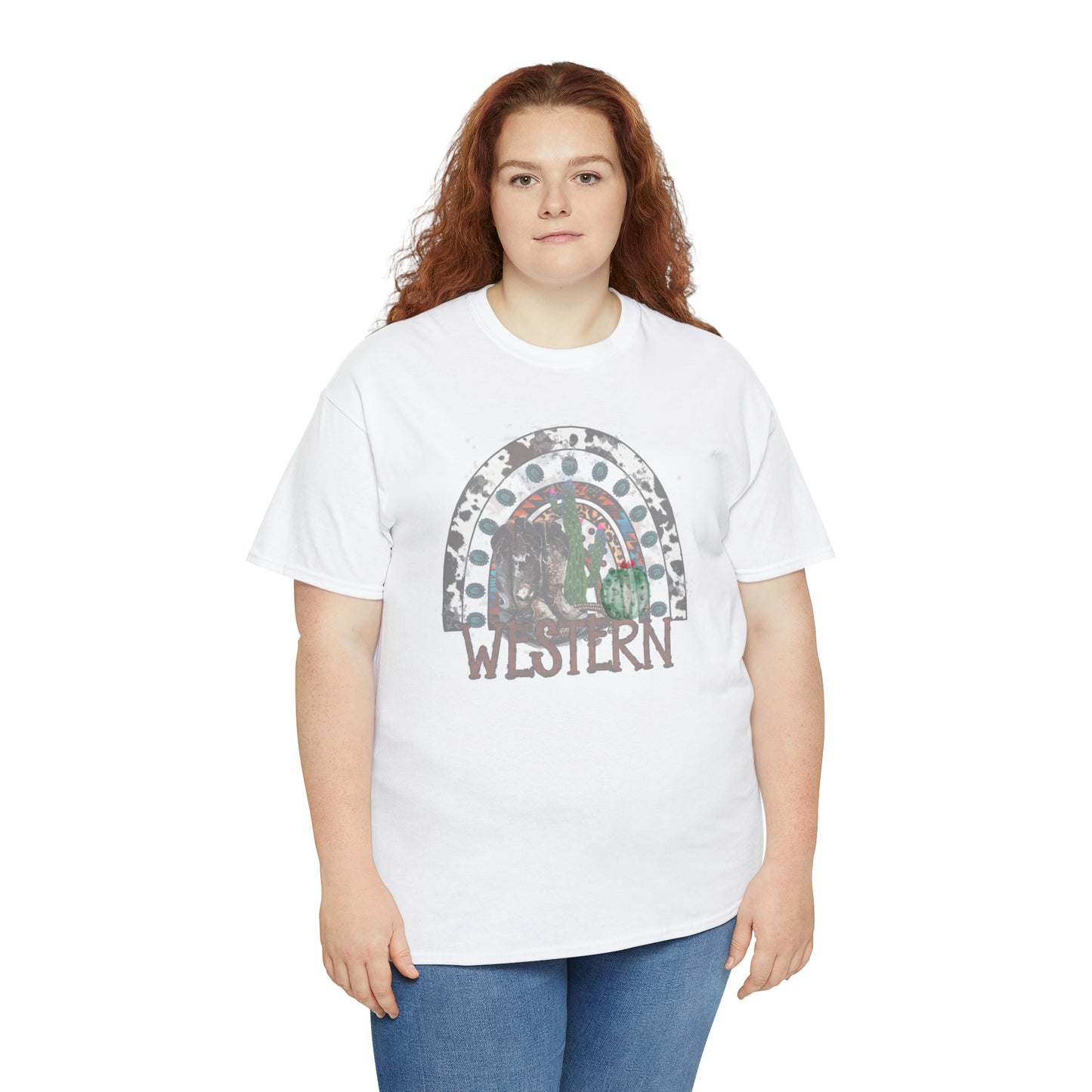 Western Cowgirl Unisex Heavy Cotton Tee Cowgirl shirt Western tee rancher tee rodeo shirt Wild West t shirt
