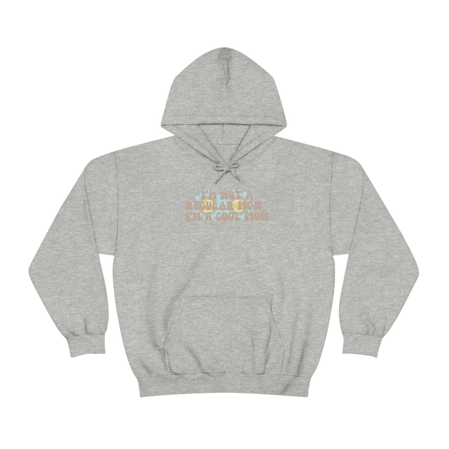 Im not a regular Mom, Im a cool Mom Unisex Heavy Blend Hooded Sweatshirt