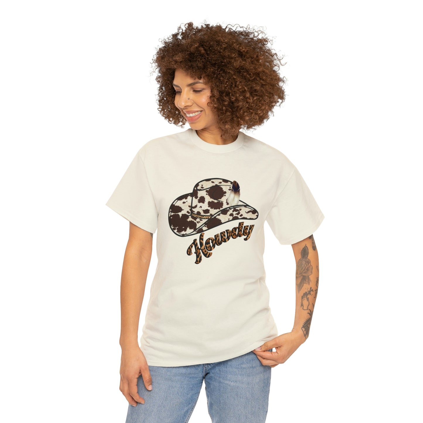 Howdy Coastal Cowgirl Unisex Heavy Cotton Tee