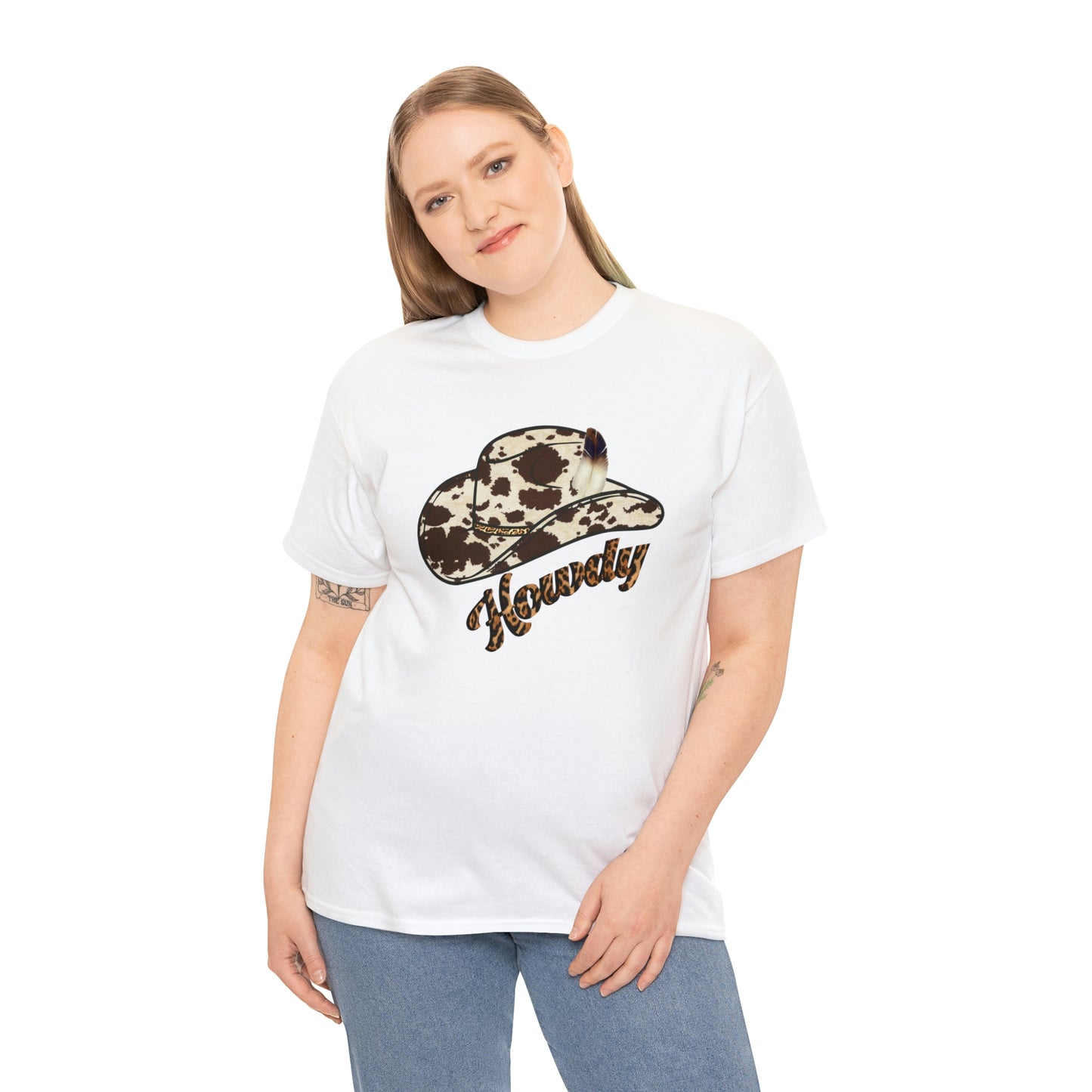 Howdy Coastal Cowgirl Unisex Heavy Cotton Tee