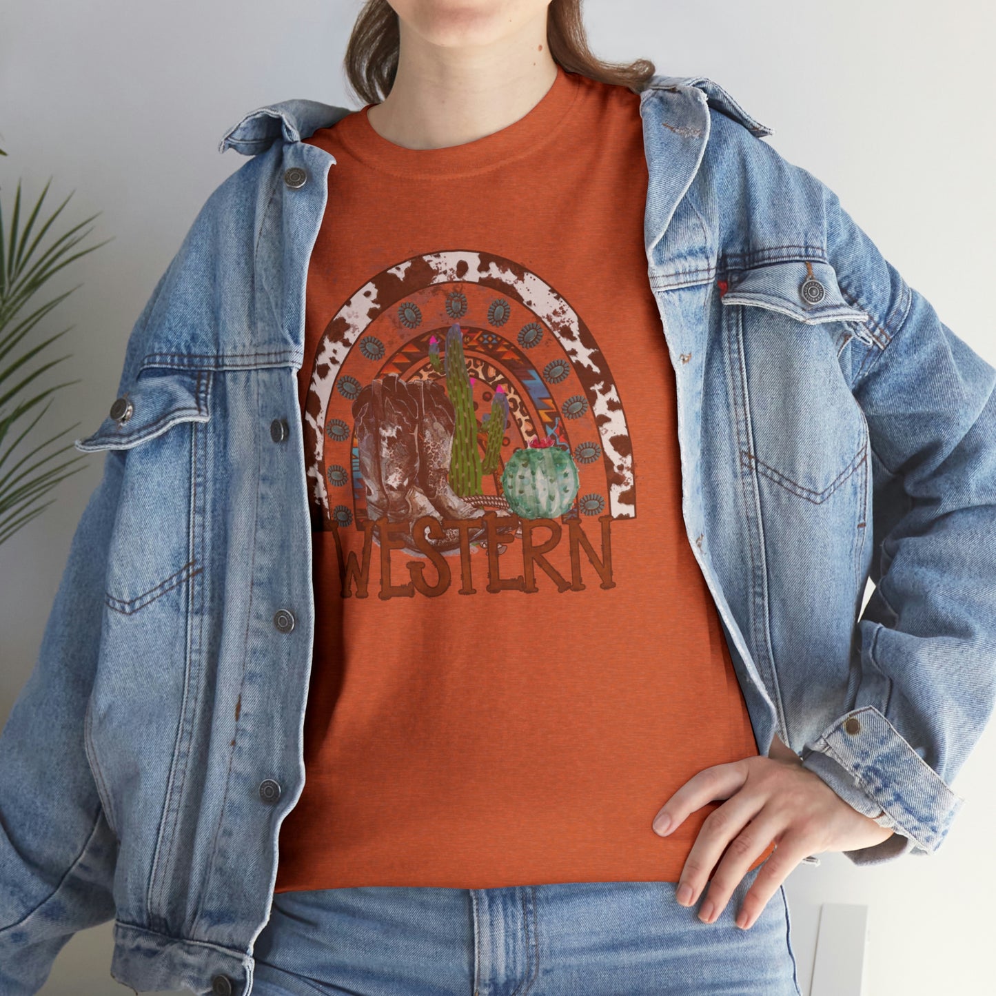 Western Cowgirl Unisex Heavy Cotton Tee Cowgirl shirt Western tee rancher tee rodeo shirt Wild West t shirt