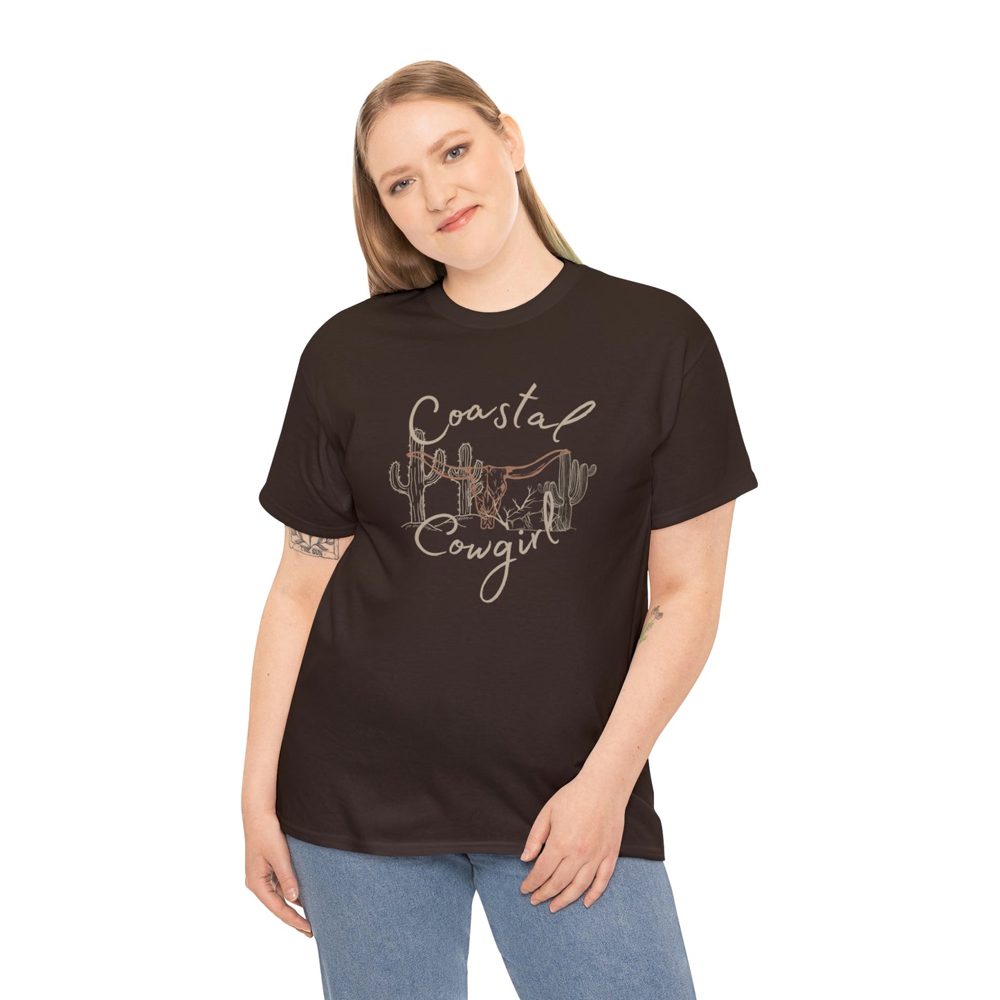 Coastal Cowgirl Unisex Heavy Cotton Tee