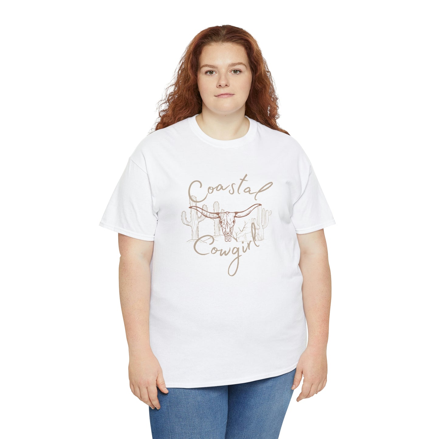 Coastal Cowgirl Unisex Heavy Cotton Tee