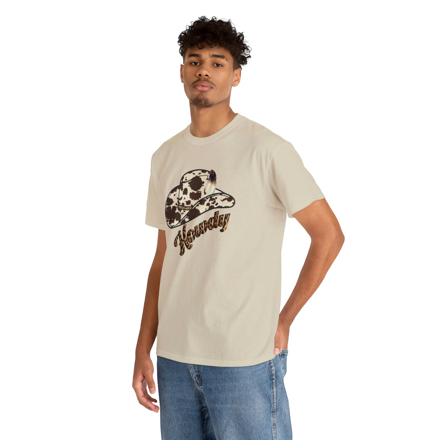 Howdy Coastal Cowgirl Unisex Heavy Cotton Tee