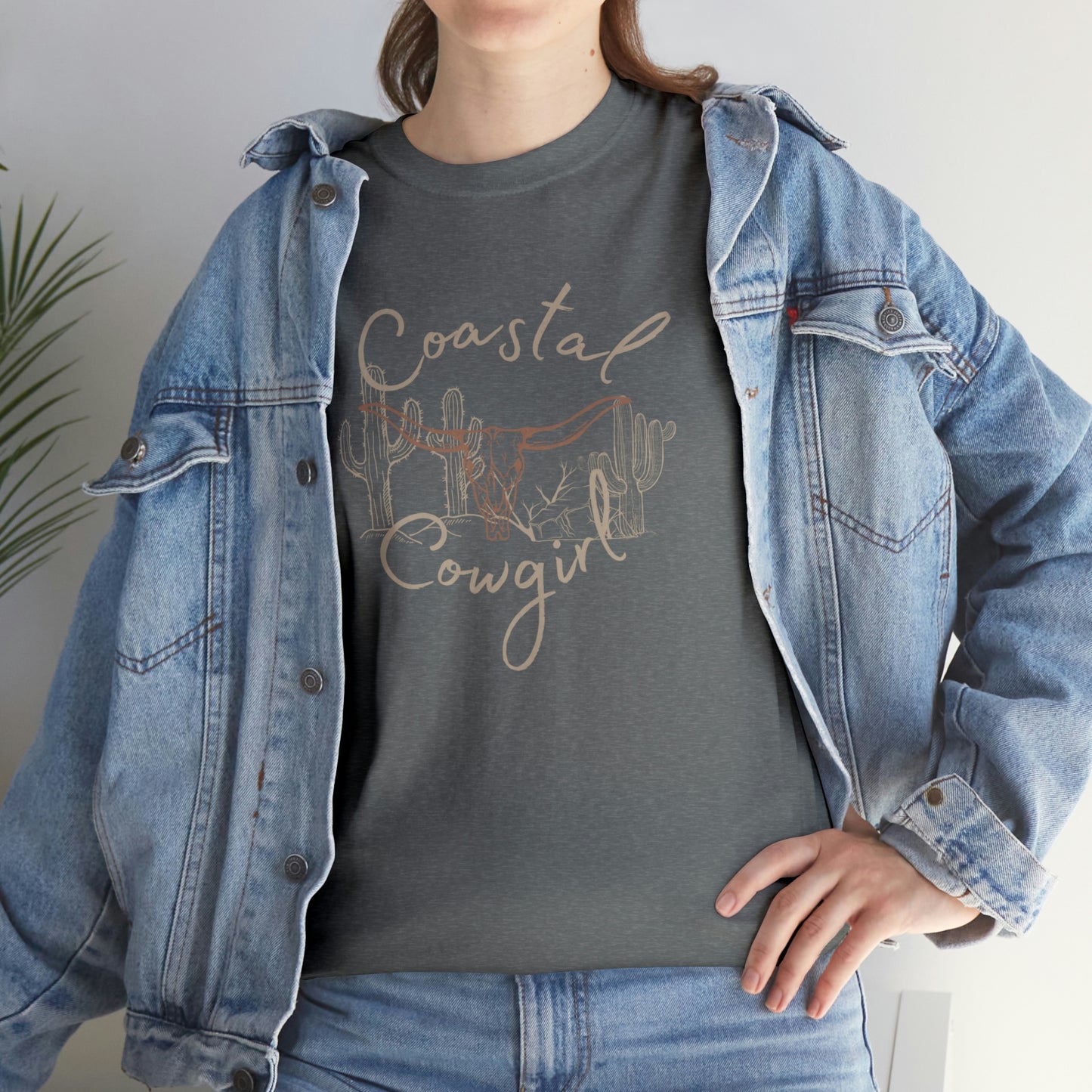Coastal Cowgirl Unisex Heavy Cotton Tee