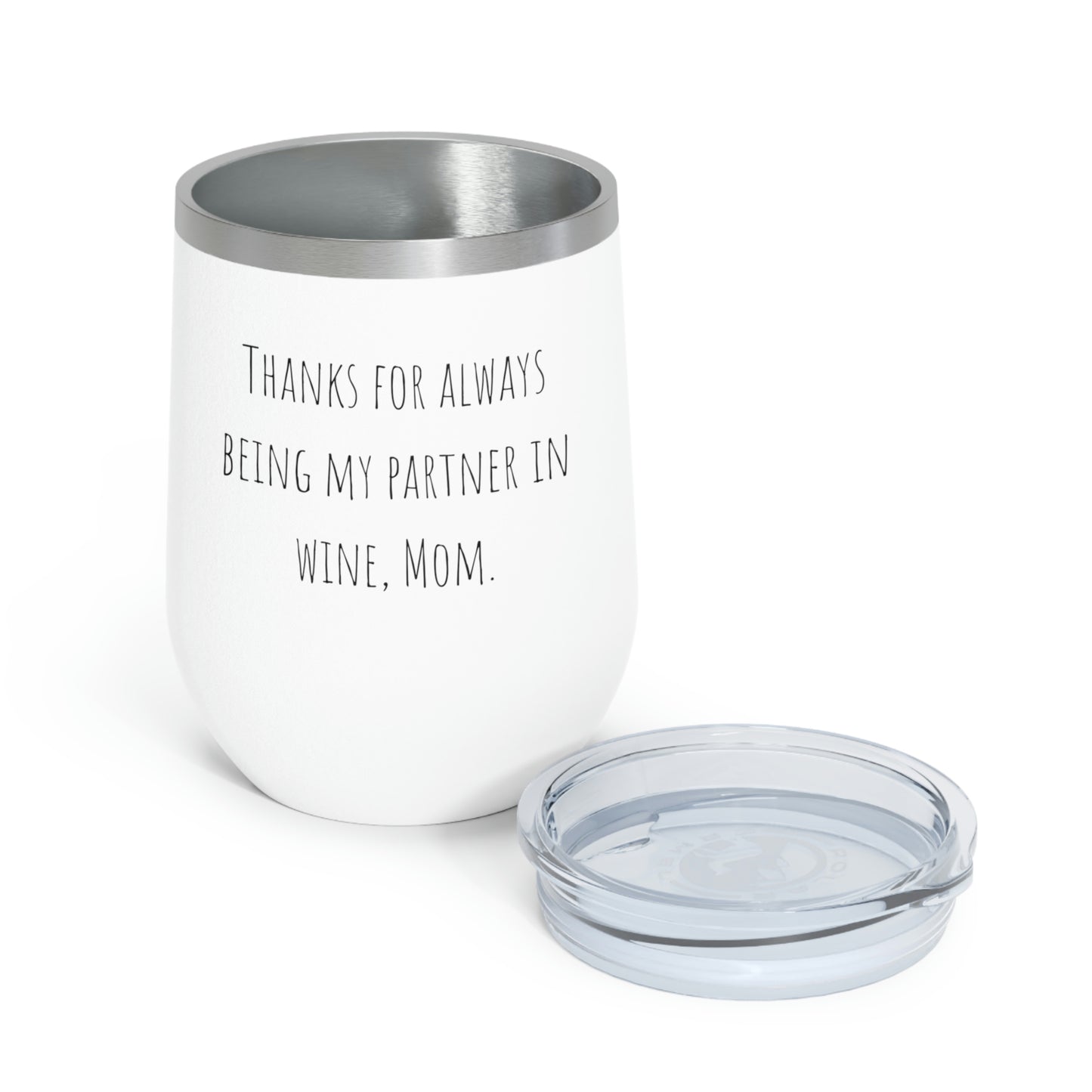 12oz Insulated Wine Tumbler Mothers Day gift