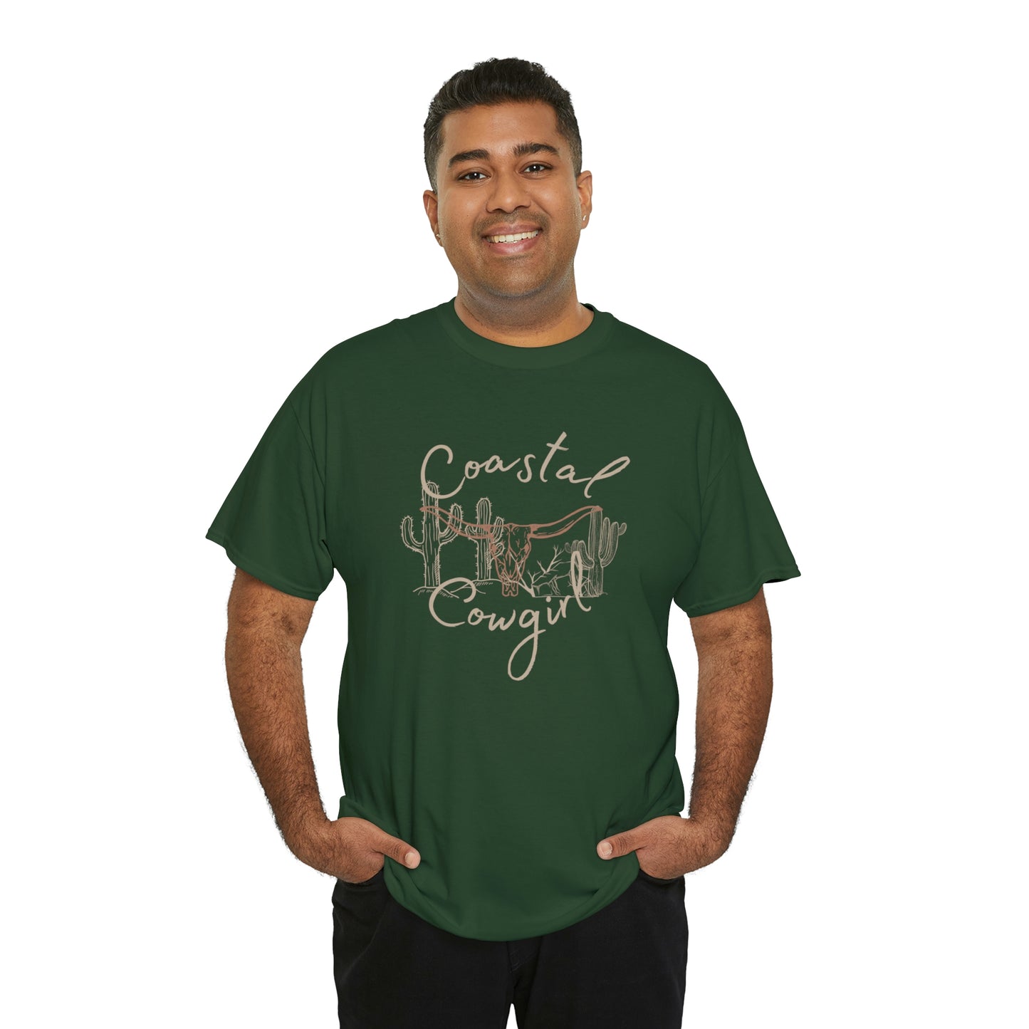 Coastal Cowgirl Unisex Heavy Cotton Tee