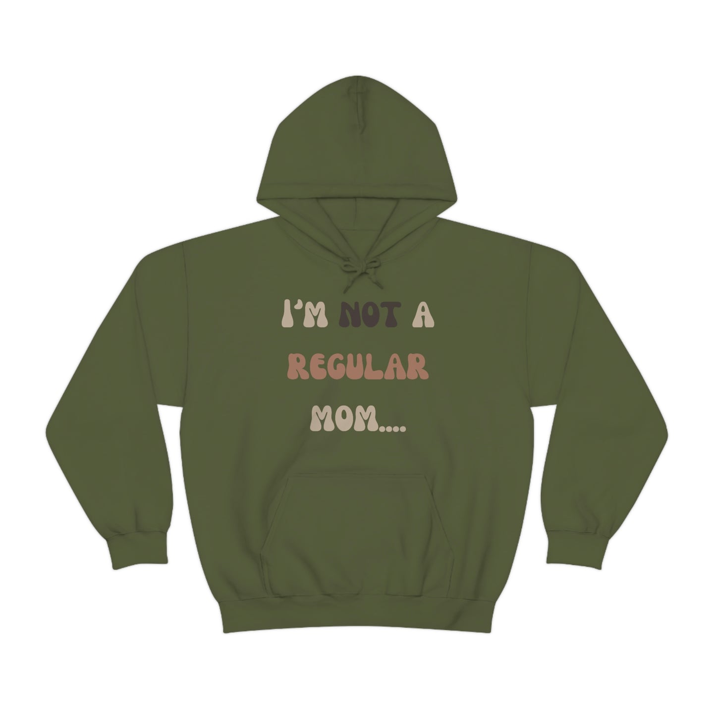 Unisex Heavy Blend Hooded Sweatshirt Not a regular mom Im a cool mom Mothers Day gift