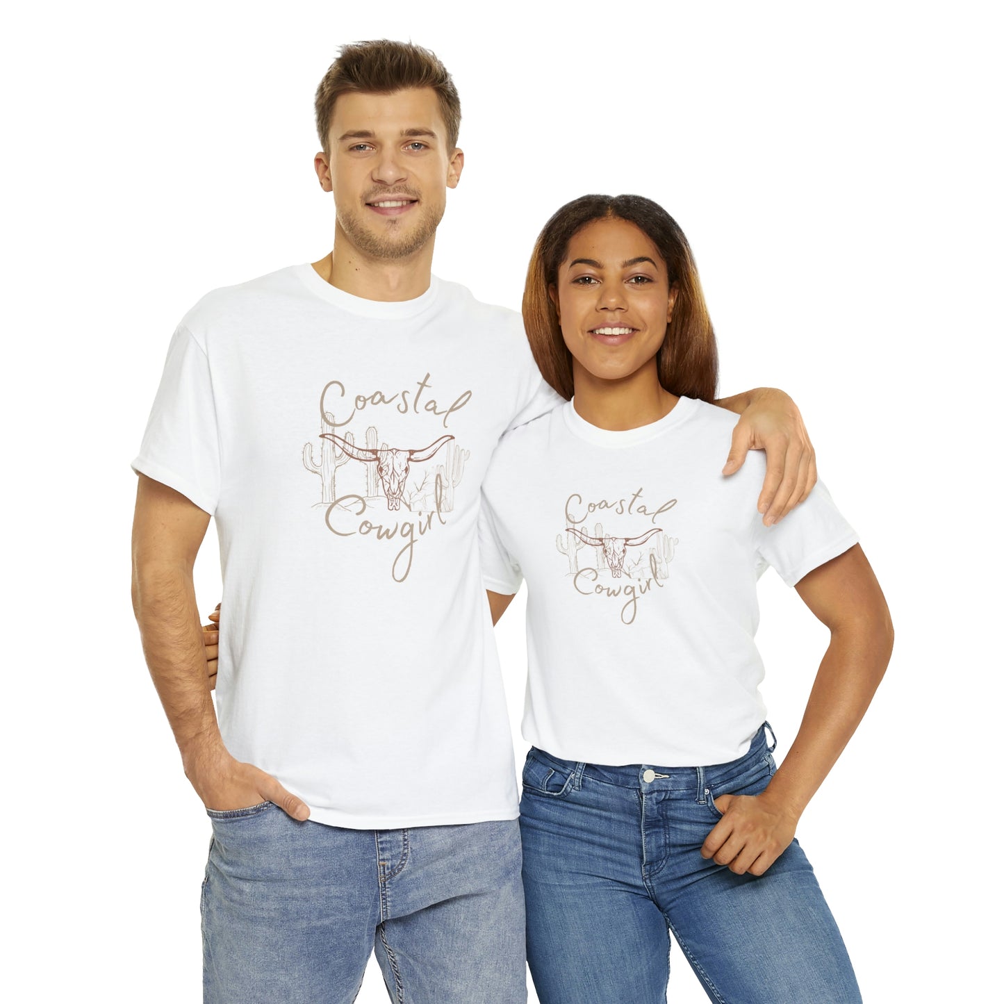 Coastal Cowgirl Unisex Heavy Cotton Tee
