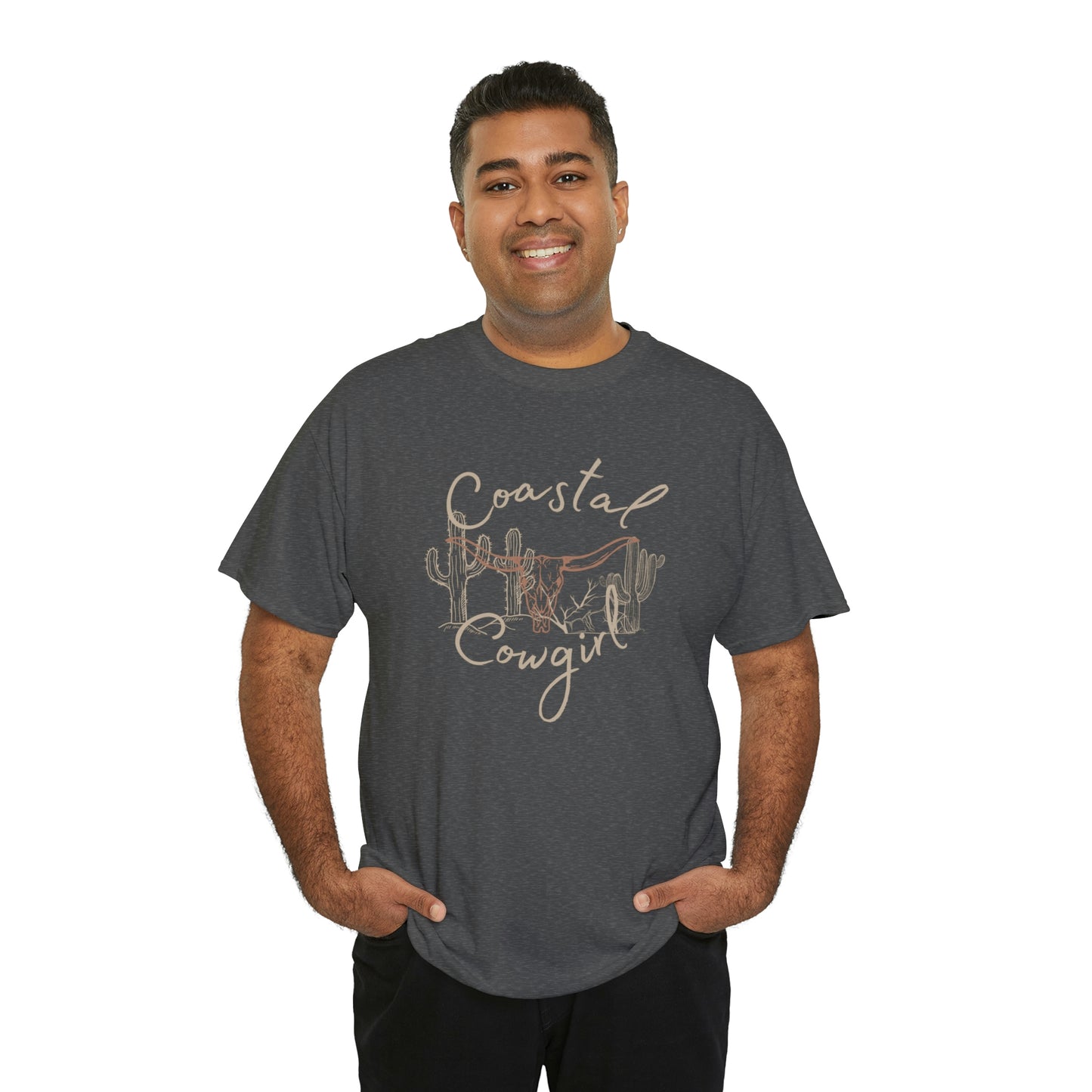 Coastal Cowgirl Unisex Heavy Cotton Tee