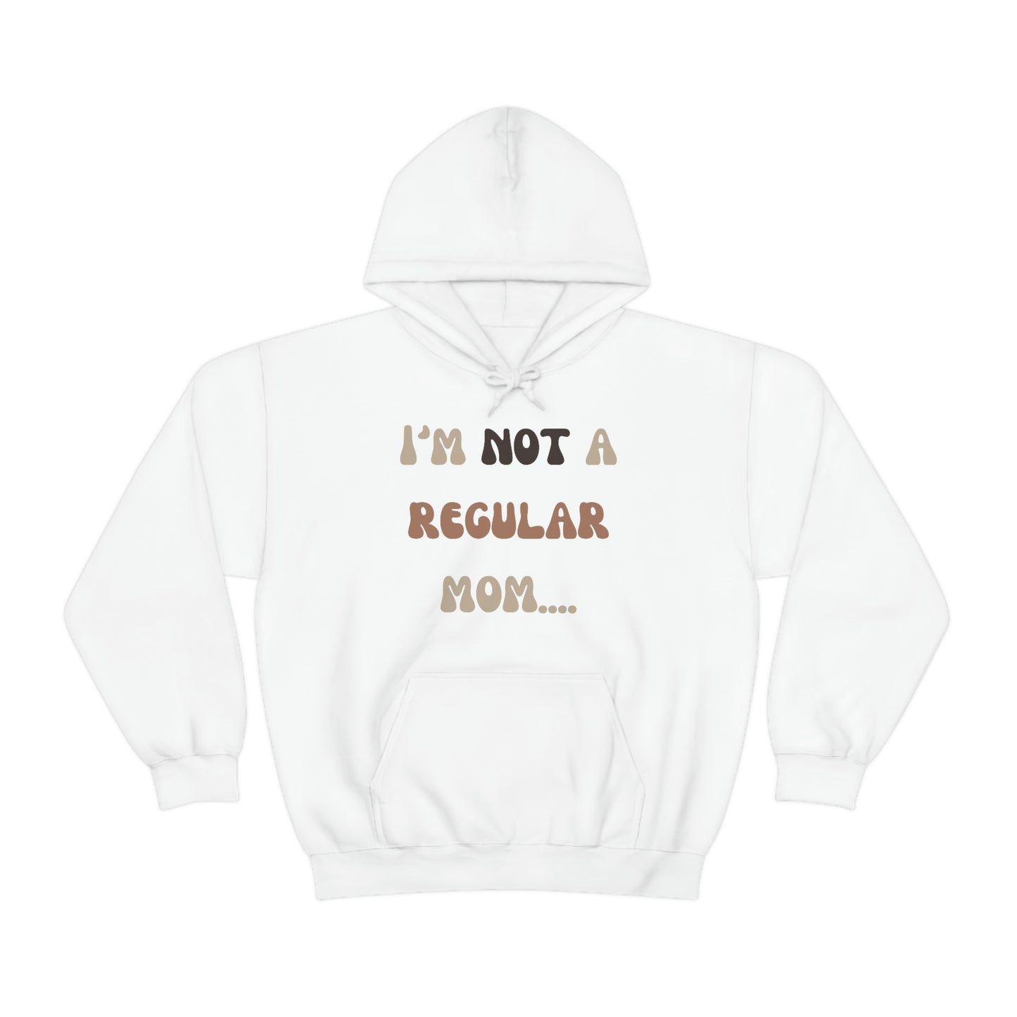 Unisex Heavy Blend Hooded Sweatshirt Not a regular mom Im a cool mom Mothers Day gift