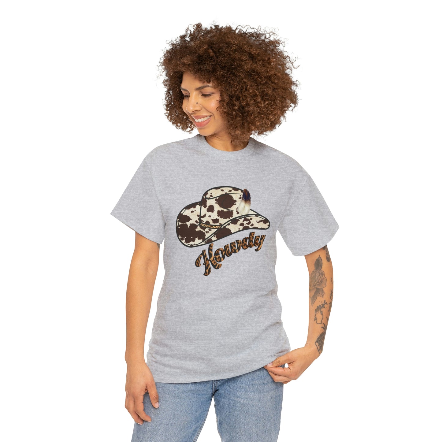 Howdy Coastal Cowgirl Unisex Heavy Cotton Tee