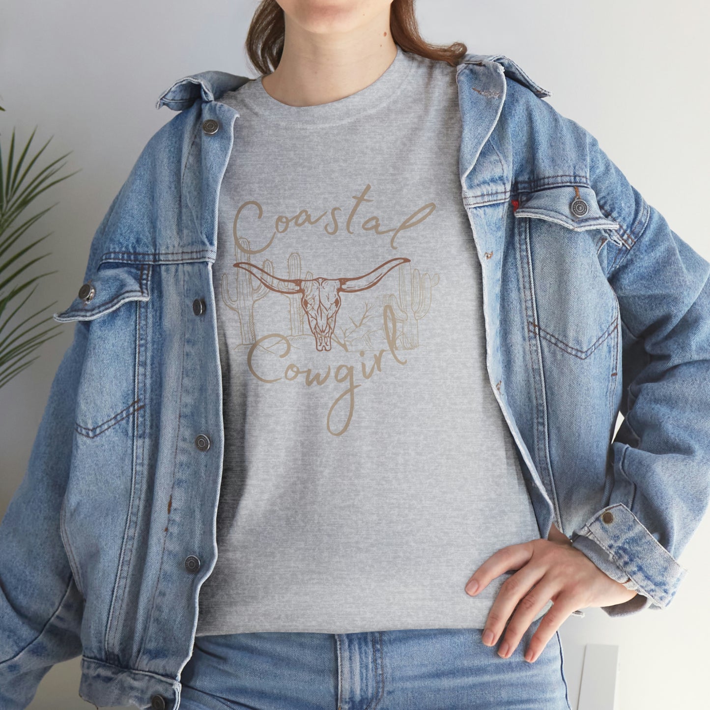 Coastal Cowgirl Unisex Heavy Cotton Tee