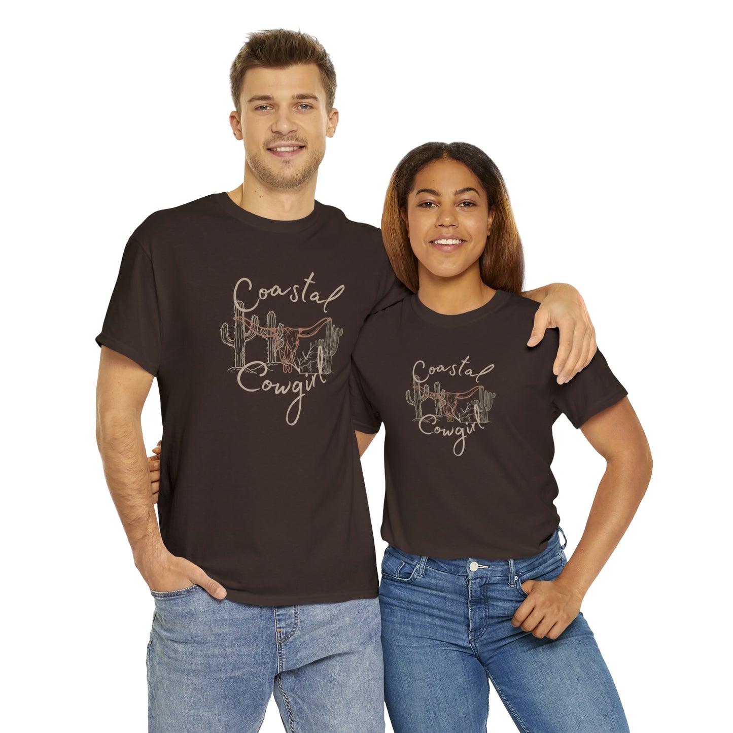 Coastal Cowgirl Unisex Heavy Cotton Tee
