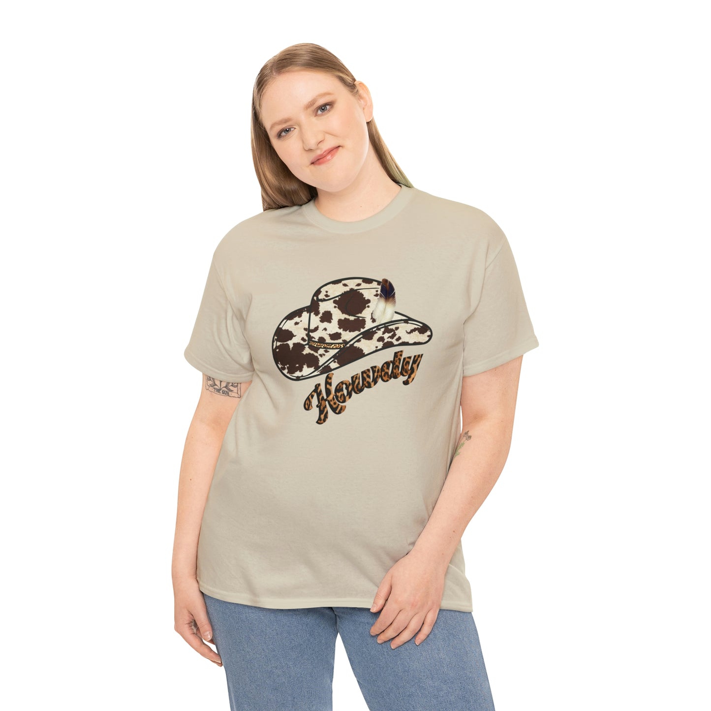 Howdy Coastal Cowgirl Unisex Heavy Cotton Tee
