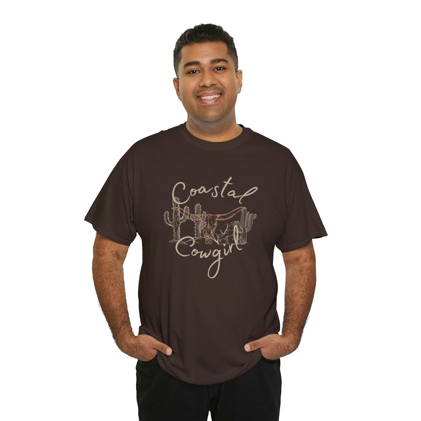 Coastal Cowgirl Unisex Heavy Cotton Tee