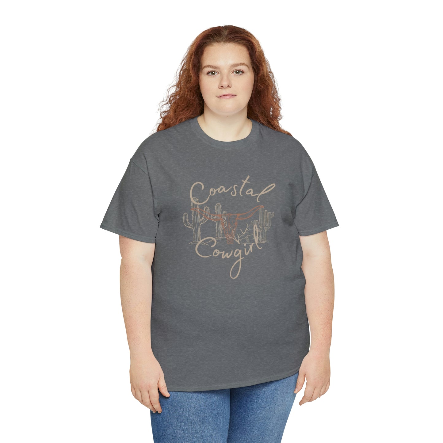 Coastal Cowgirl Unisex Heavy Cotton Tee