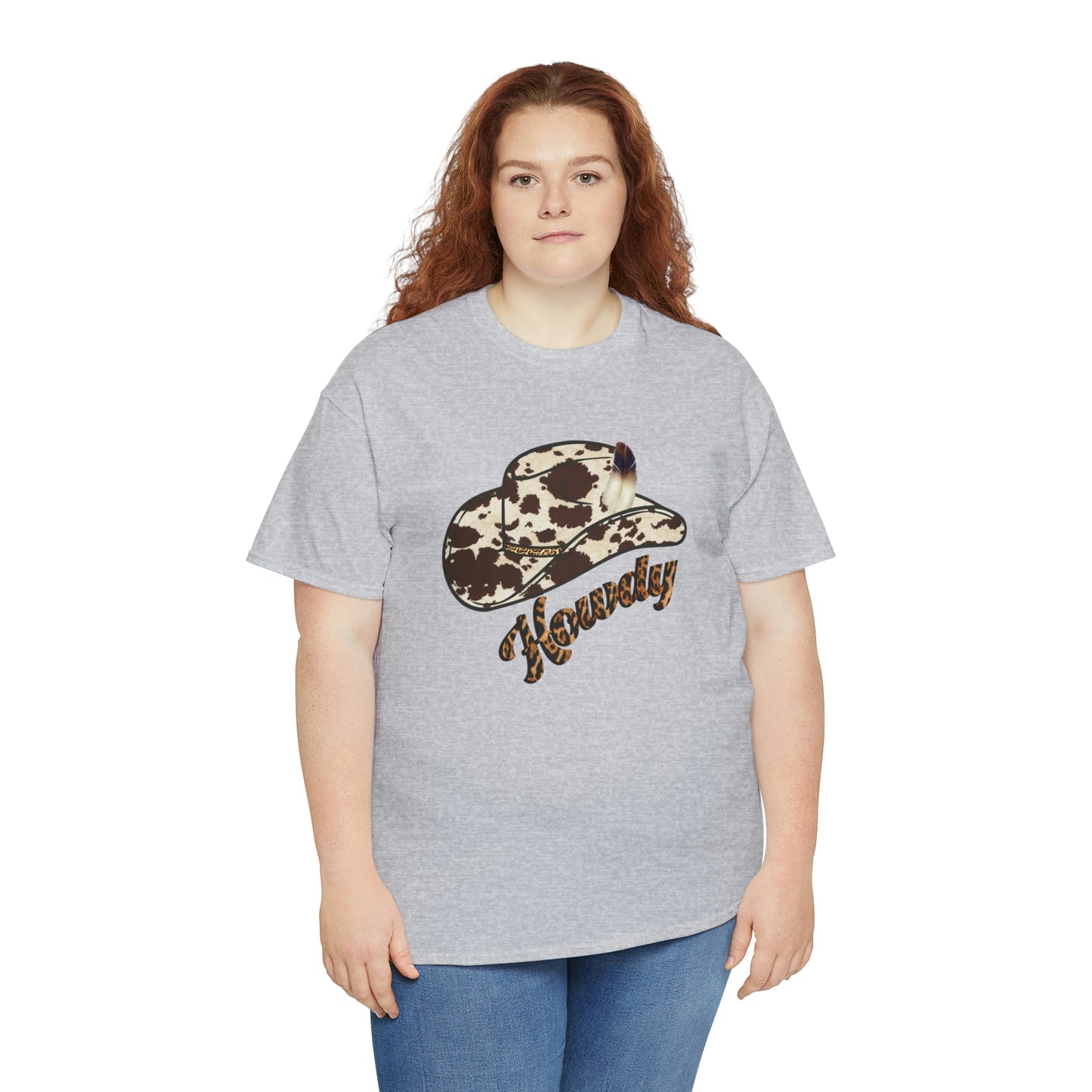 Howdy Coastal Cowgirl Unisex Heavy Cotton Tee
