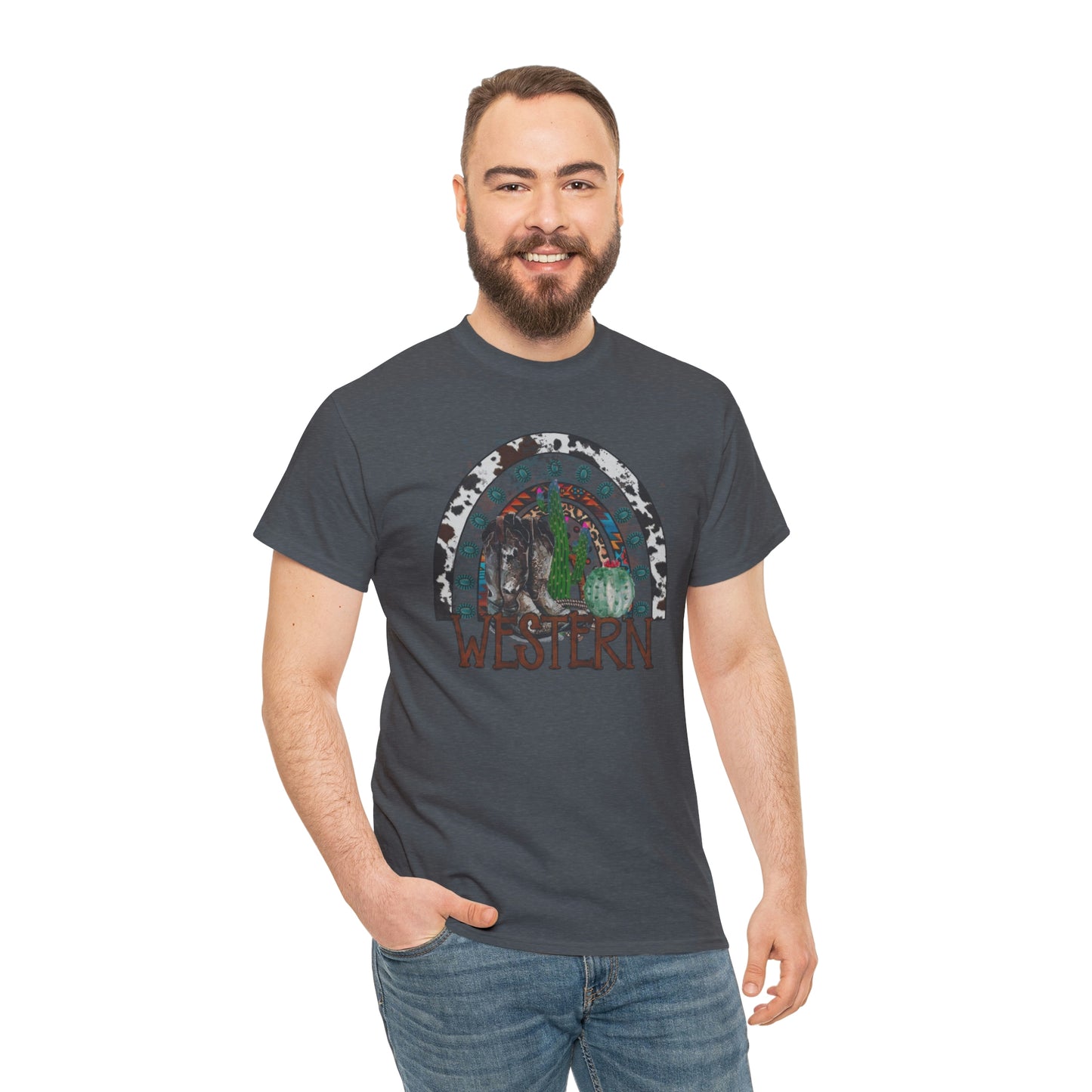 Western Cowgirl Unisex Heavy Cotton Tee Cowgirl shirt Western tee rancher tee rodeo shirt Wild West t shirt