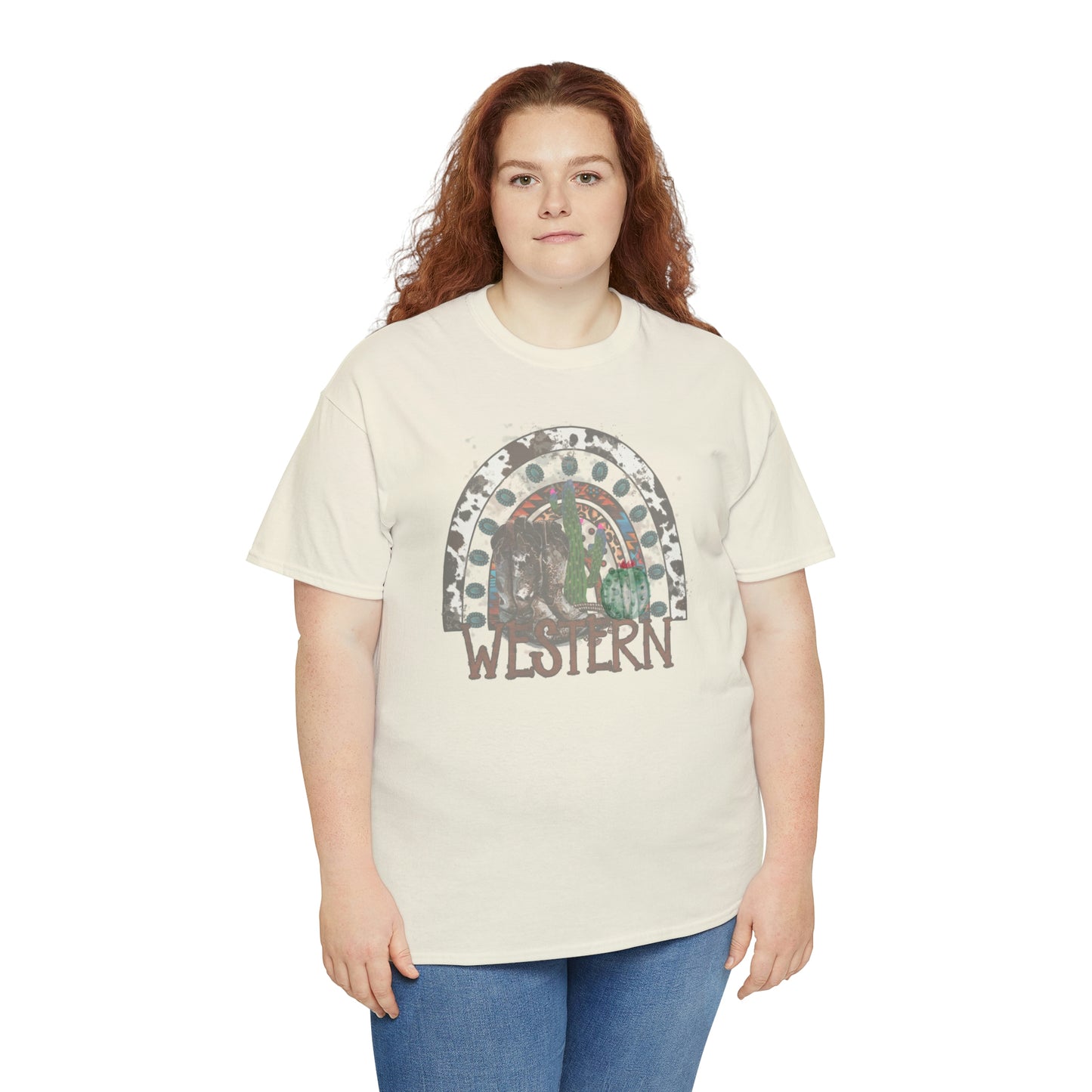 Western Cowgirl Unisex Heavy Cotton Tee Cowgirl shirt Western tee rancher tee rodeo shirt Wild West t shirt