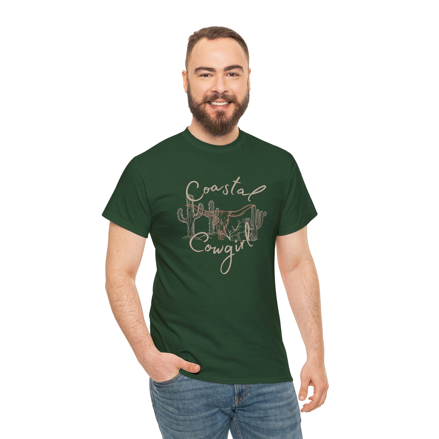 Coastal Cowgirl Unisex Heavy Cotton Tee