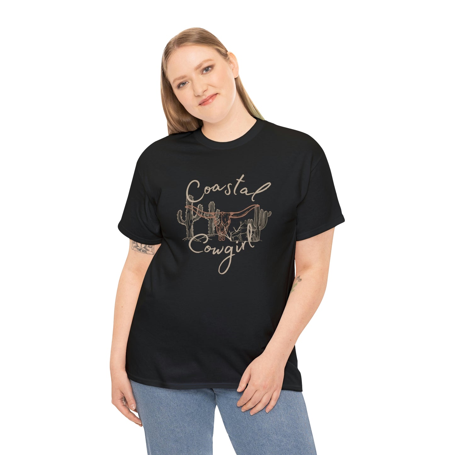 Coastal Cowgirl Unisex Heavy Cotton Tee