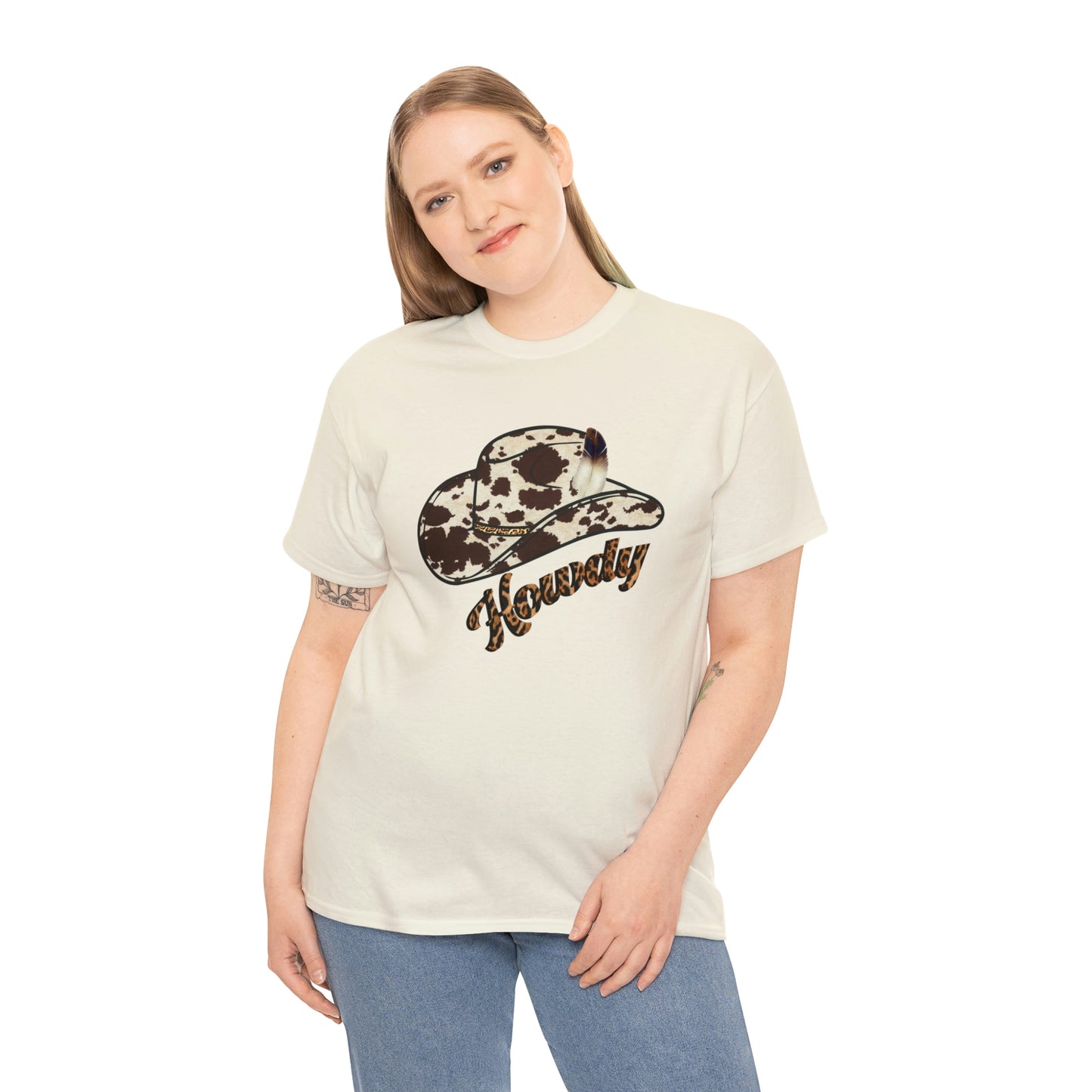 Howdy Coastal Cowgirl Unisex Heavy Cotton Tee