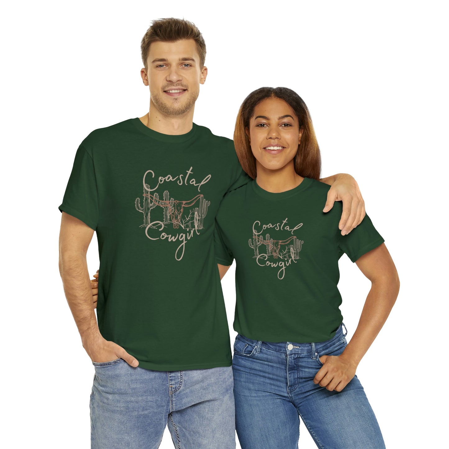 Coastal Cowgirl Unisex Heavy Cotton Tee